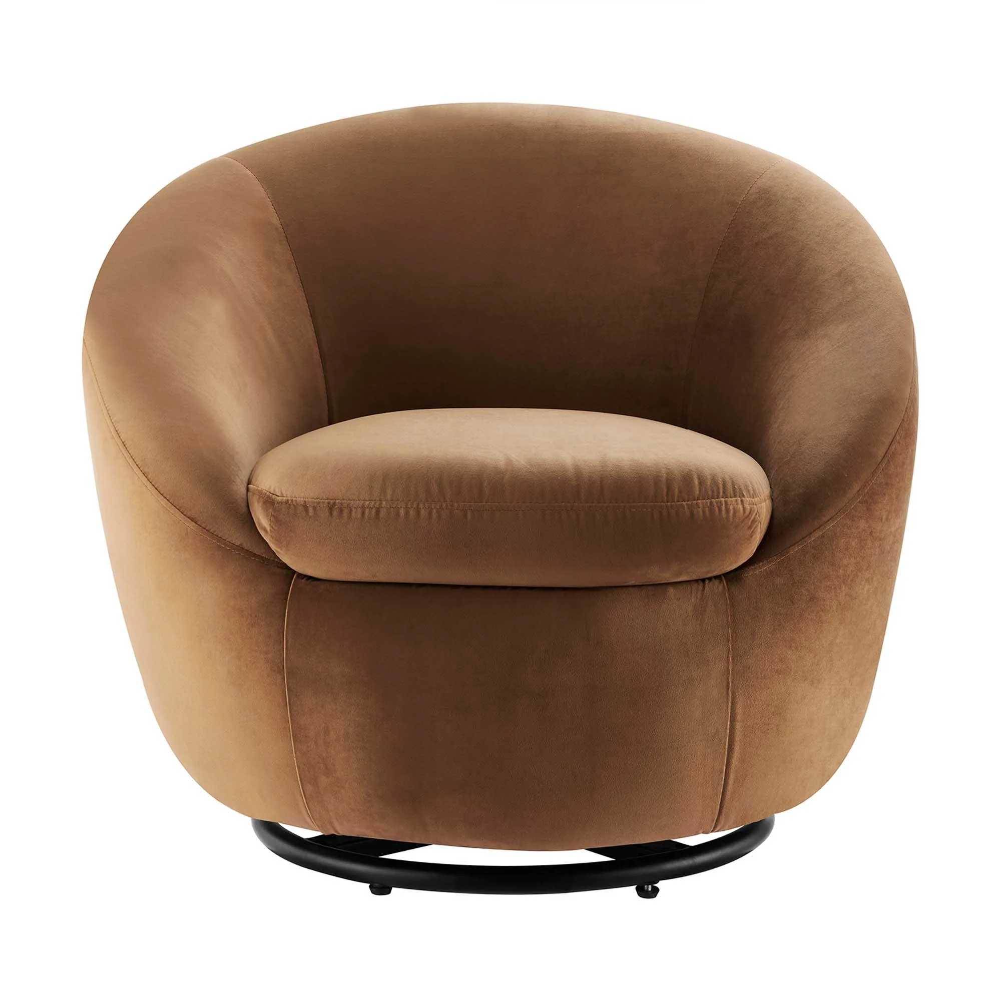 32 Inch Performance Velvet Swivel Chair - Image 10