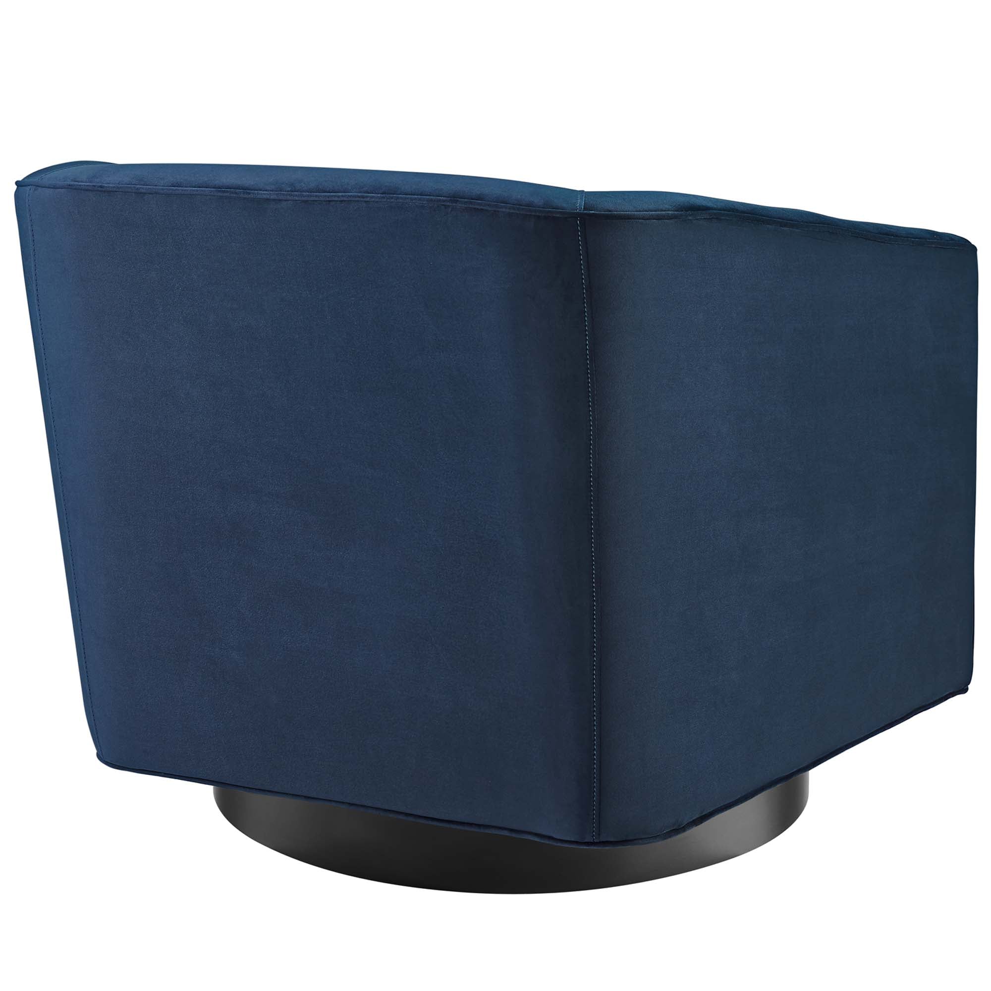 32 Inch Performance Velvet Swivel Chair Set of 2 - Image 4