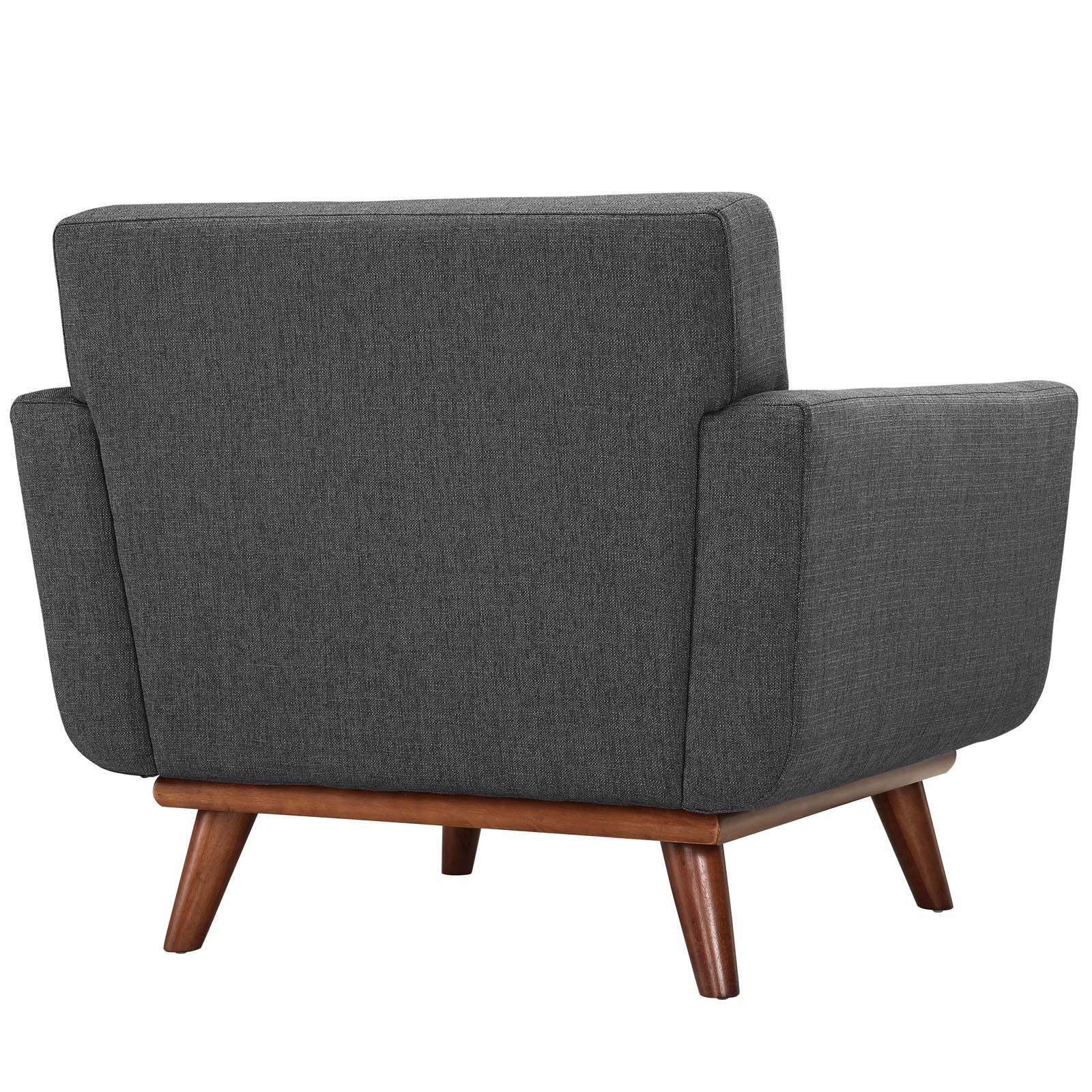 33 Inch Upholstered Fabric Button Tufted Armchair Set of 2 - Image 8