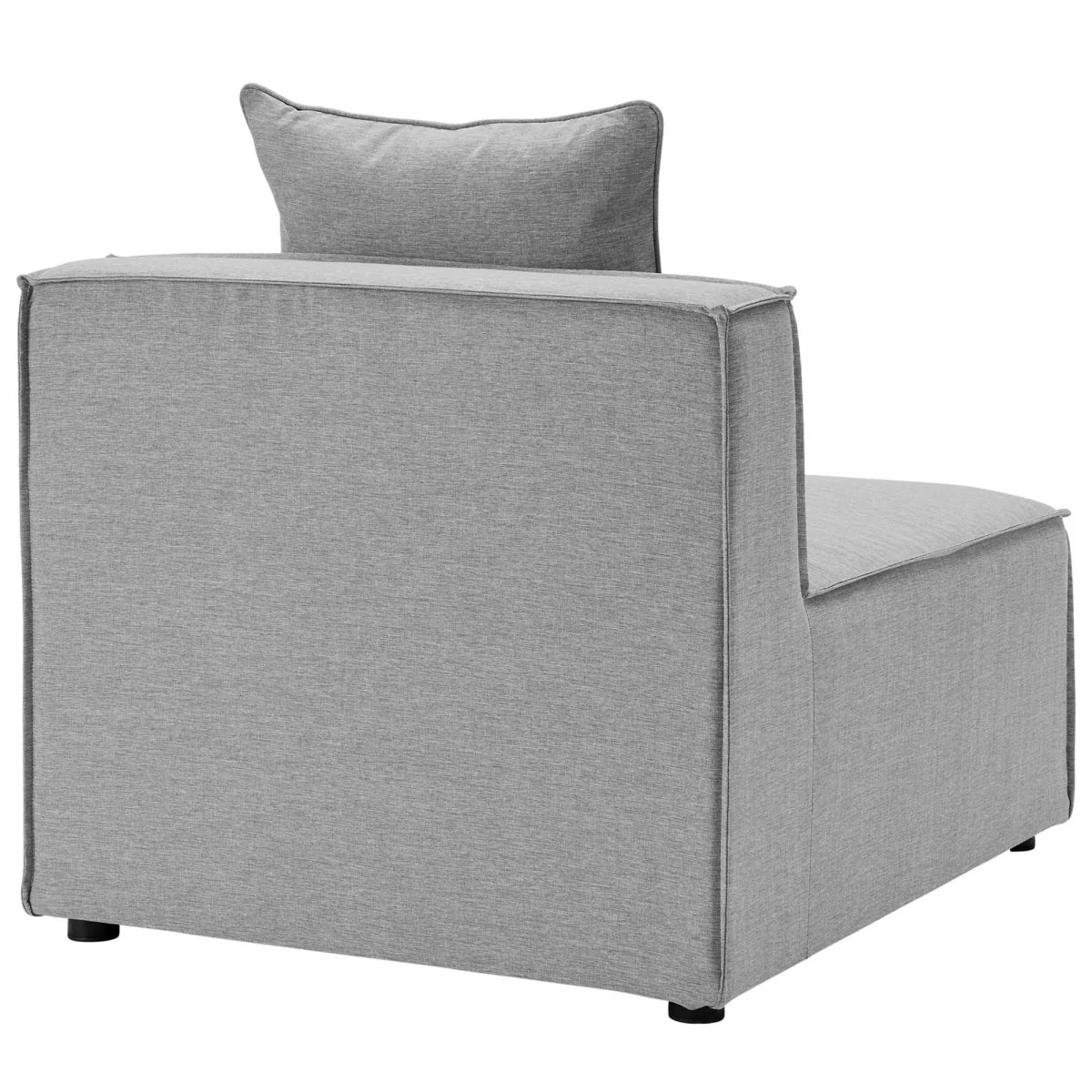 34" 5-Piece Upholstered Outdoor Patio Sectional Sofa Set with Weather-Resistant Cushions - Image 18