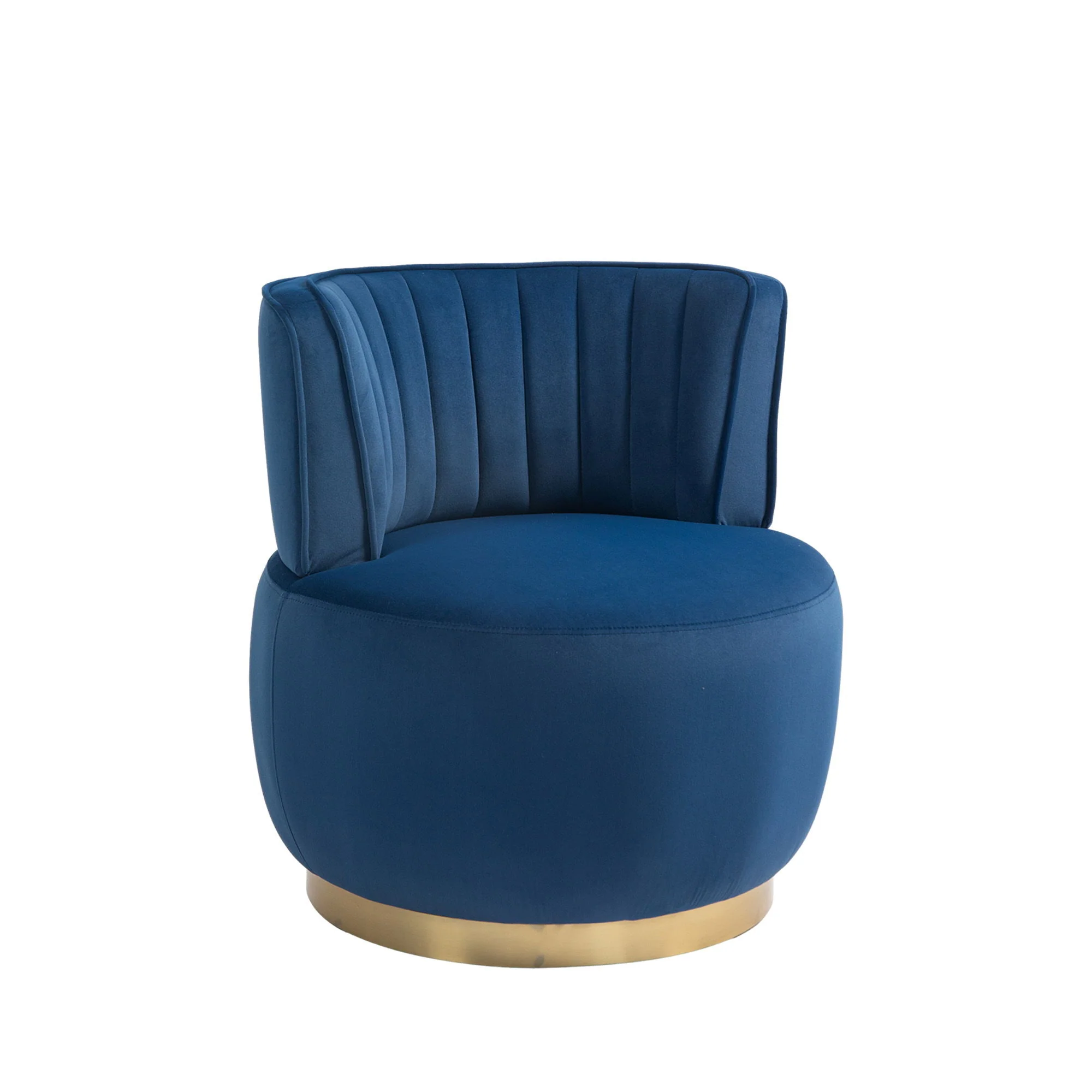 360 Degree Swivel Cuddle Barrel Accent Sofa Chair - Image 7