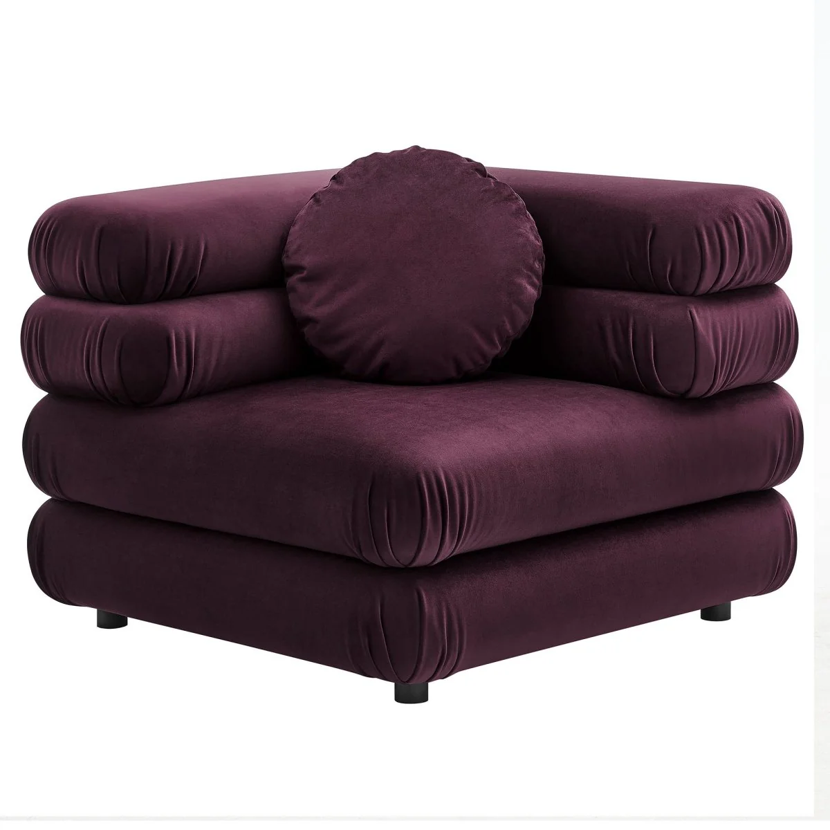 38 Inch Jubilee Performance Velvet Modular Corner Chair - Image 7