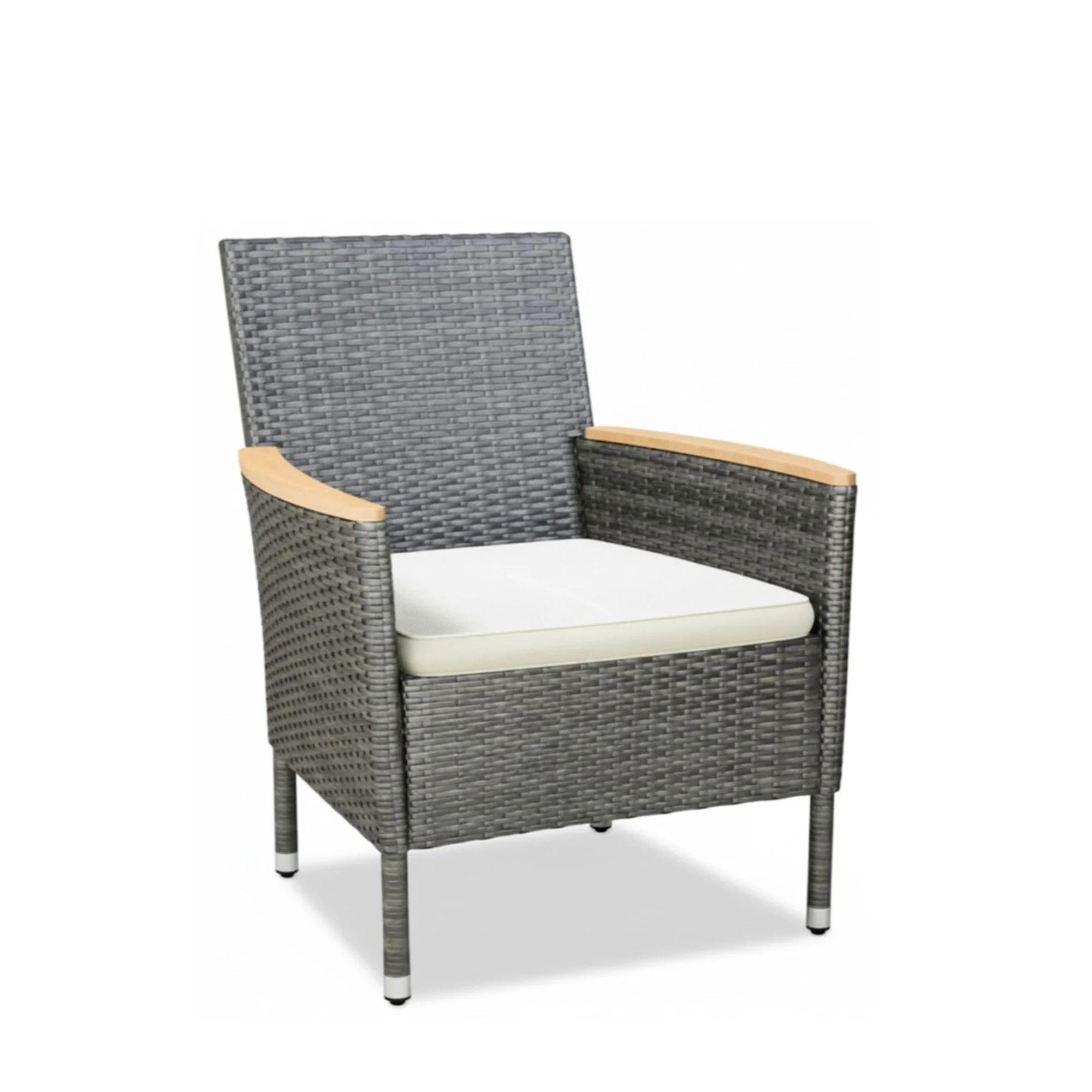 4 Piece All-Weather Patio Dining Chair Set - Image 10