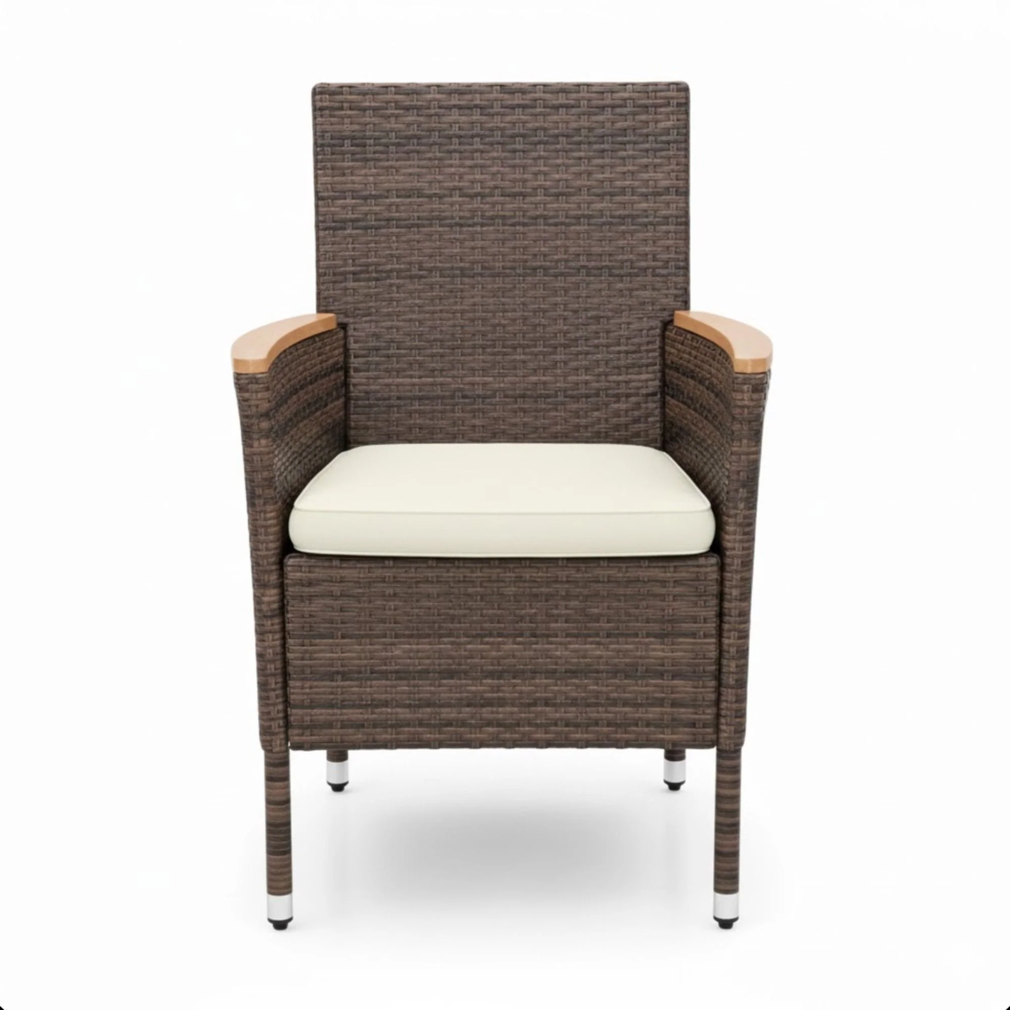4 Piece All-Weather Patio Dining Chair Set - Image 14