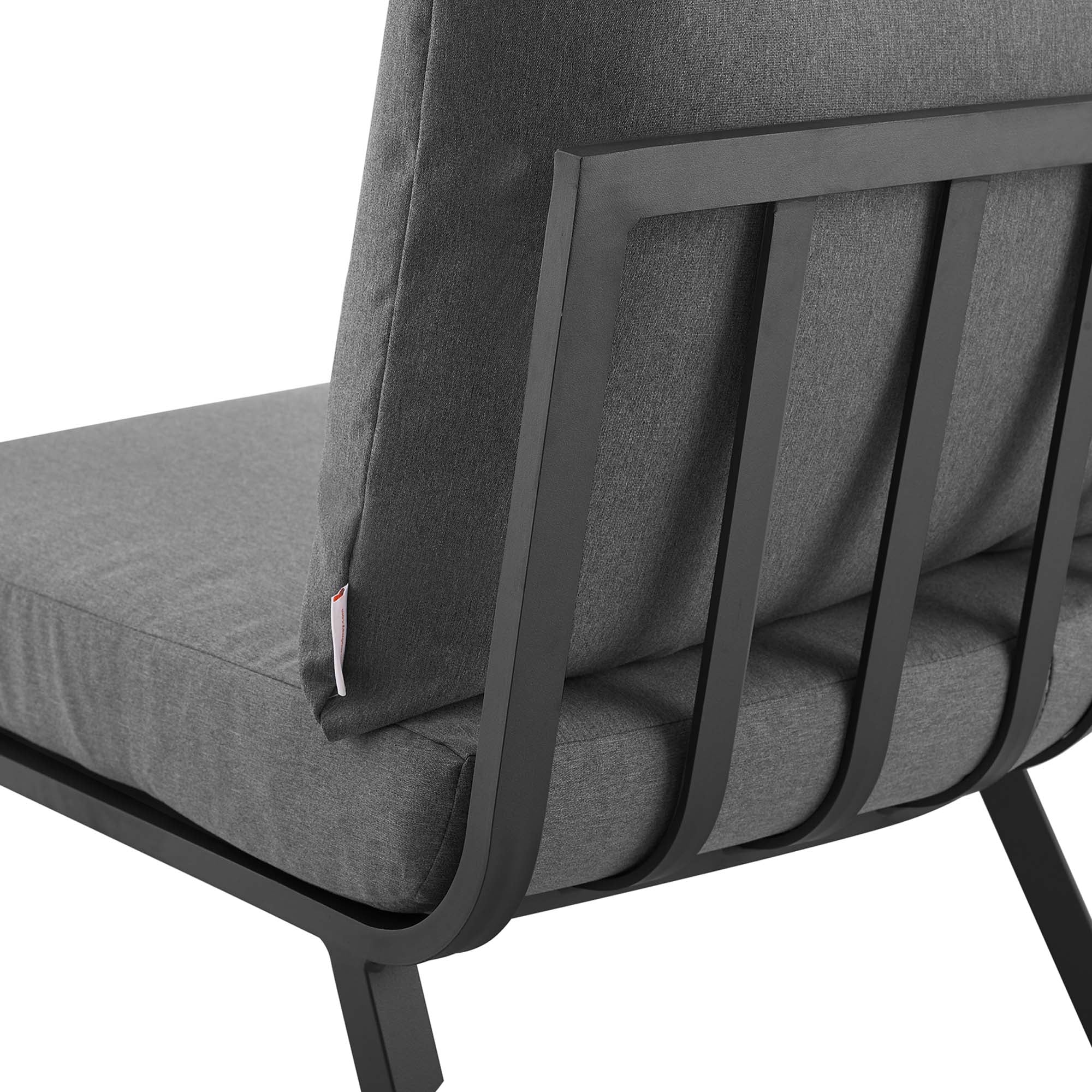 4-Piece Aluminum Outdoor Patio Sectional Sofa Set with Cushions, Modular Seating - Image 51