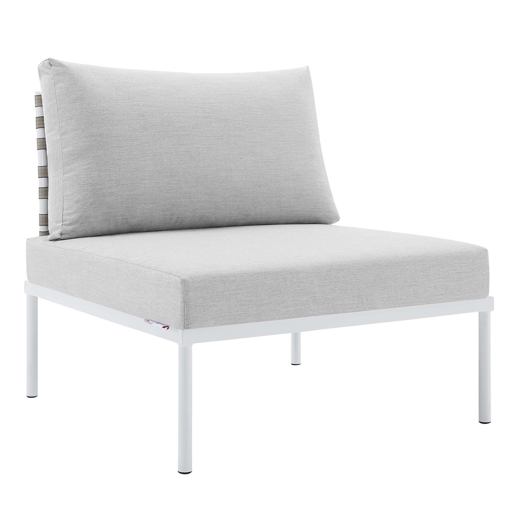 4-Piece Aluminum Outdoor Seating Set with Sunbrella Fabric and Basket Weave Accents - Image 18