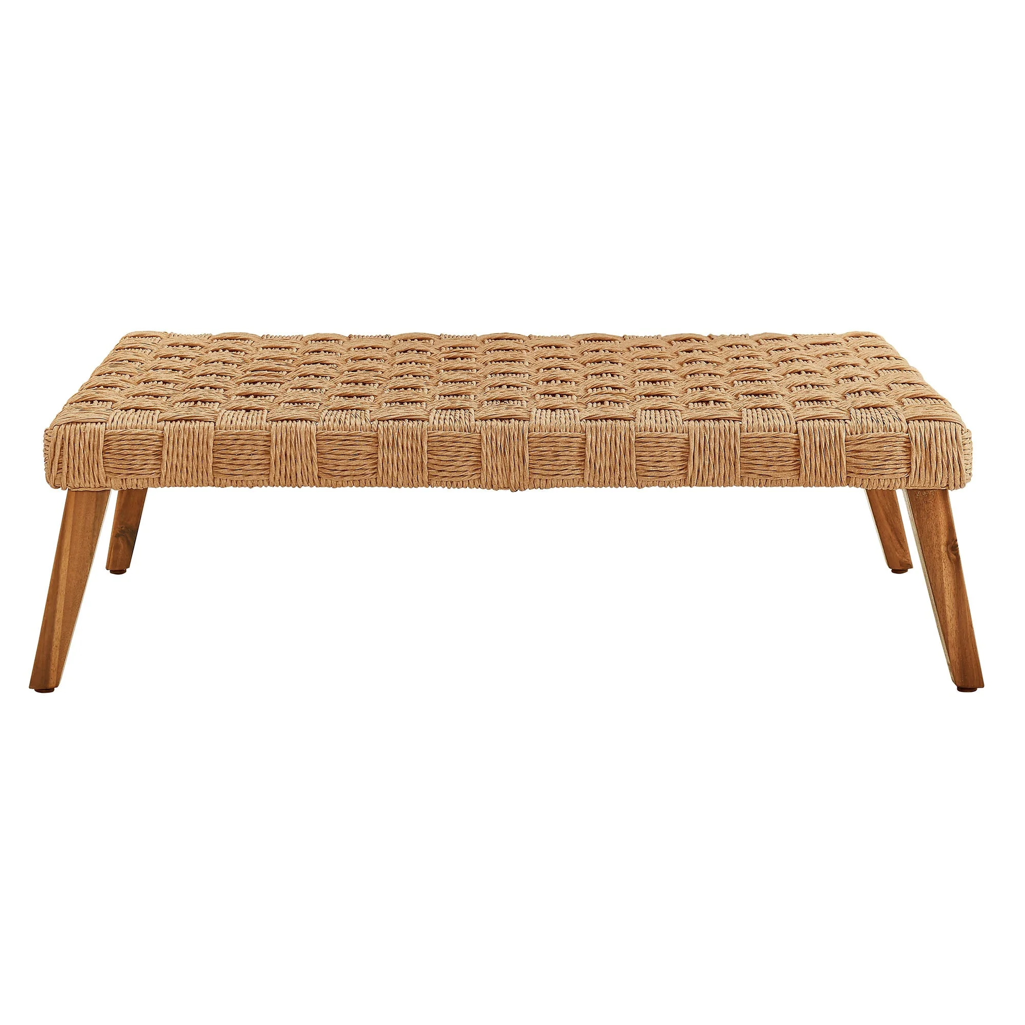 4-Piece Natural Light Gray Wicker Rattan Outdoor Patio Furniture Set - Image 15