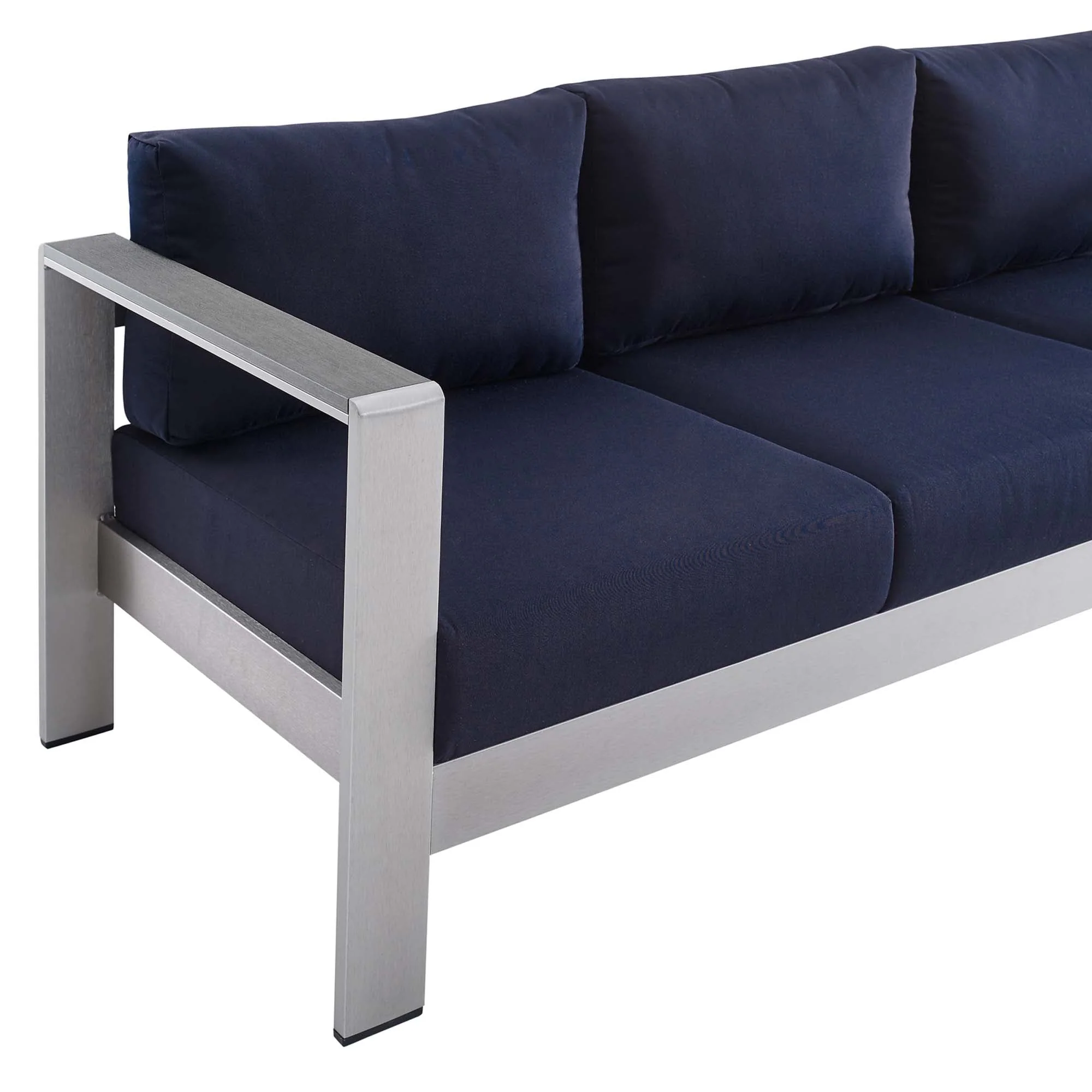 4-Piece Outdoor Patio Aluminum Furniture Set with Sunbrella® Fabric for Outdoor Living - Image 14
