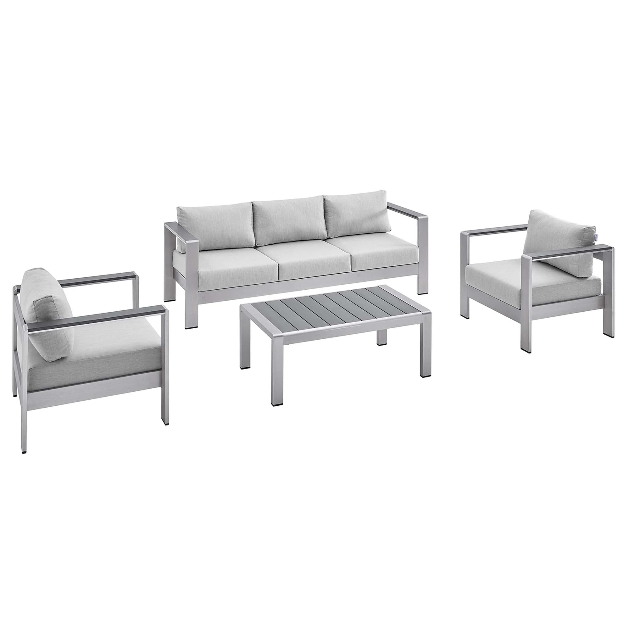 4-Piece Outdoor Patio Aluminum Furniture Set with Sunbrella® Fabric for Outdoor Living - Image 18