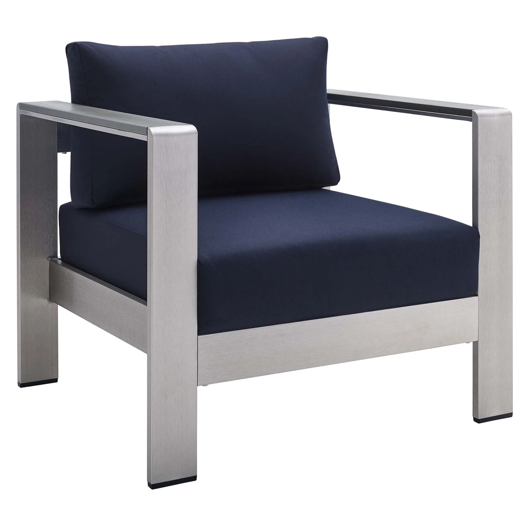 4-Piece Outdoor Patio Aluminum Furniture Set with Sunbrella® Fabric for Outdoor Living - Image 2