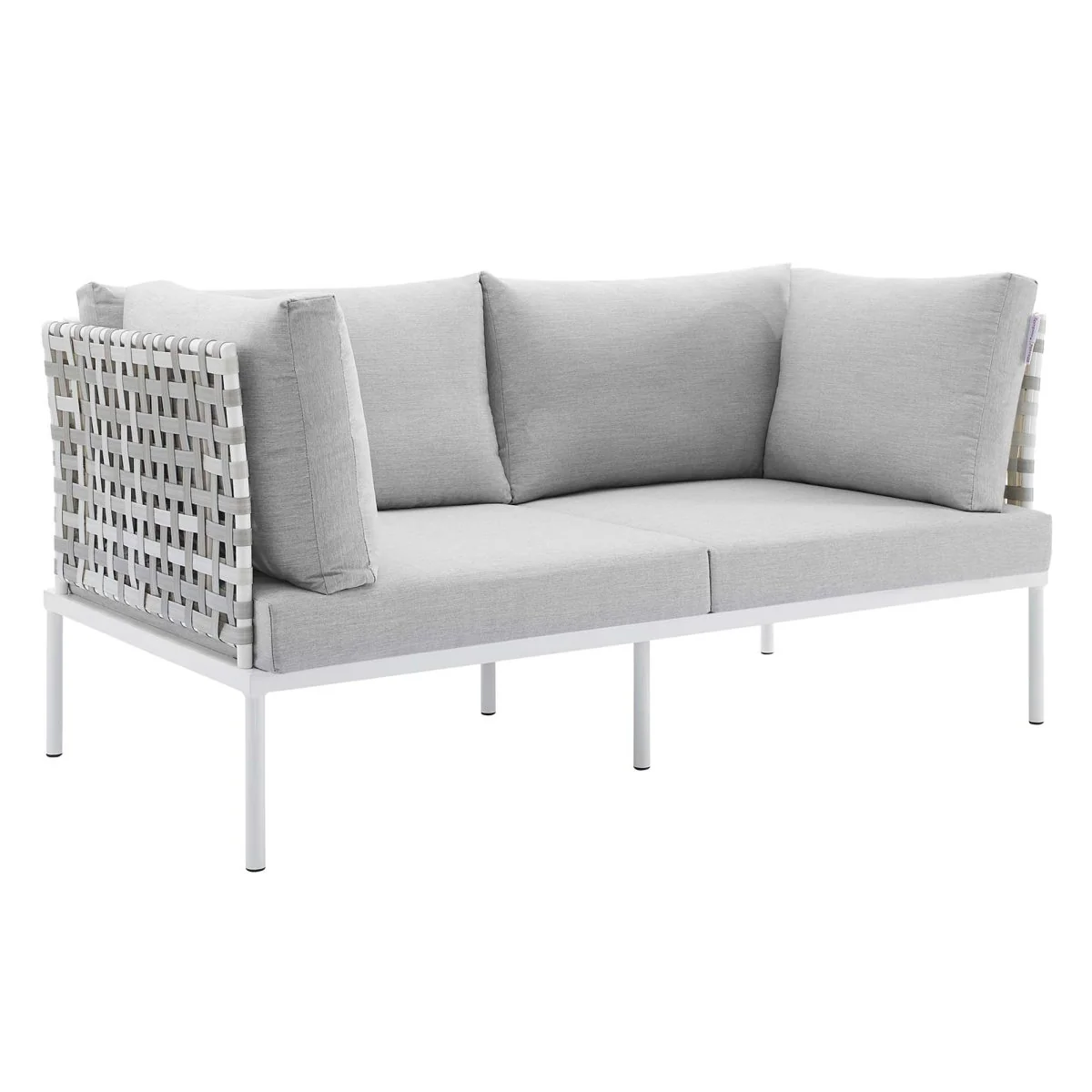 4-Piece Outdoor Patio Aluminum Seating Set - Image 4