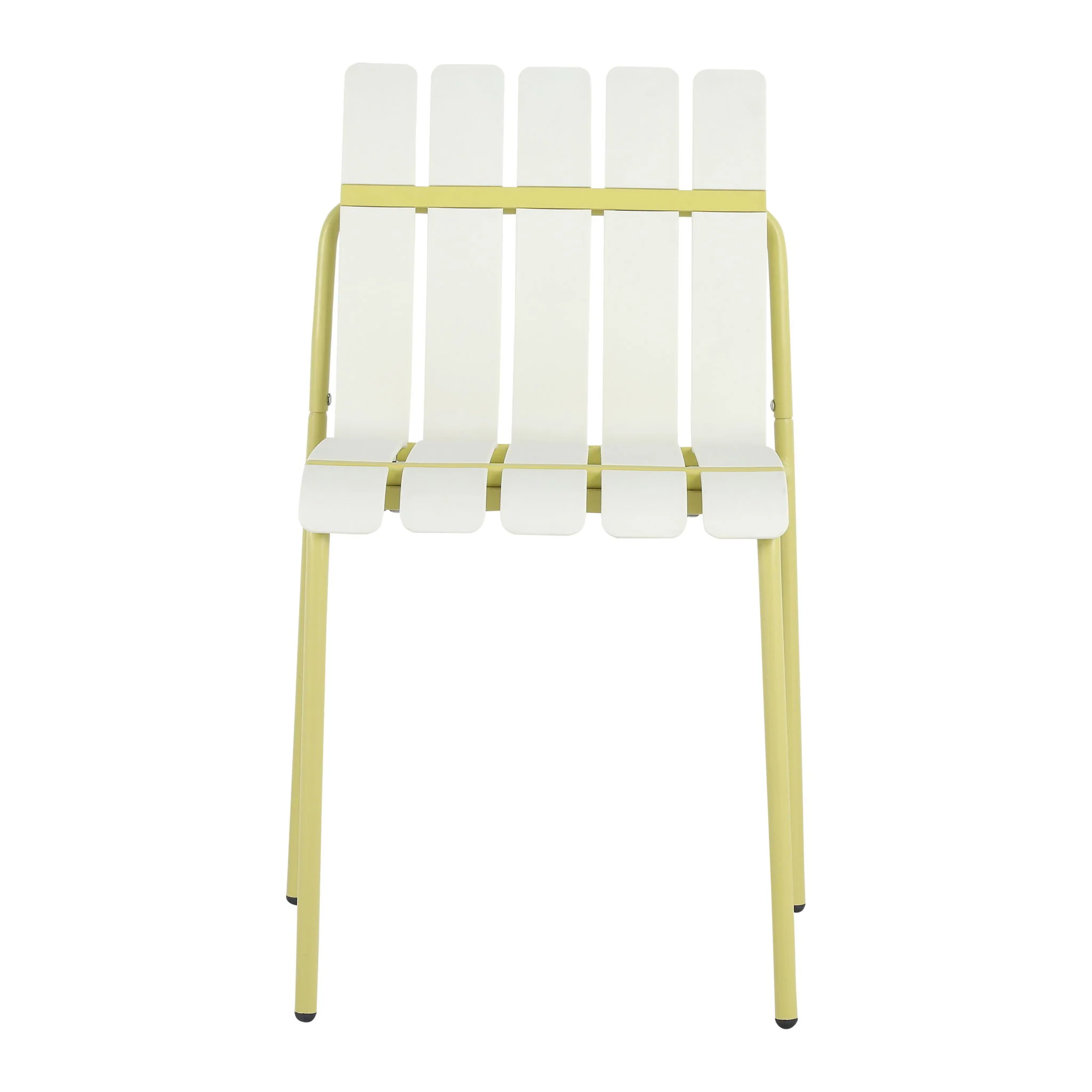 4 Piece Set Of Modern Color Block Designed Single Chairs With Folding Square Table - Image 5