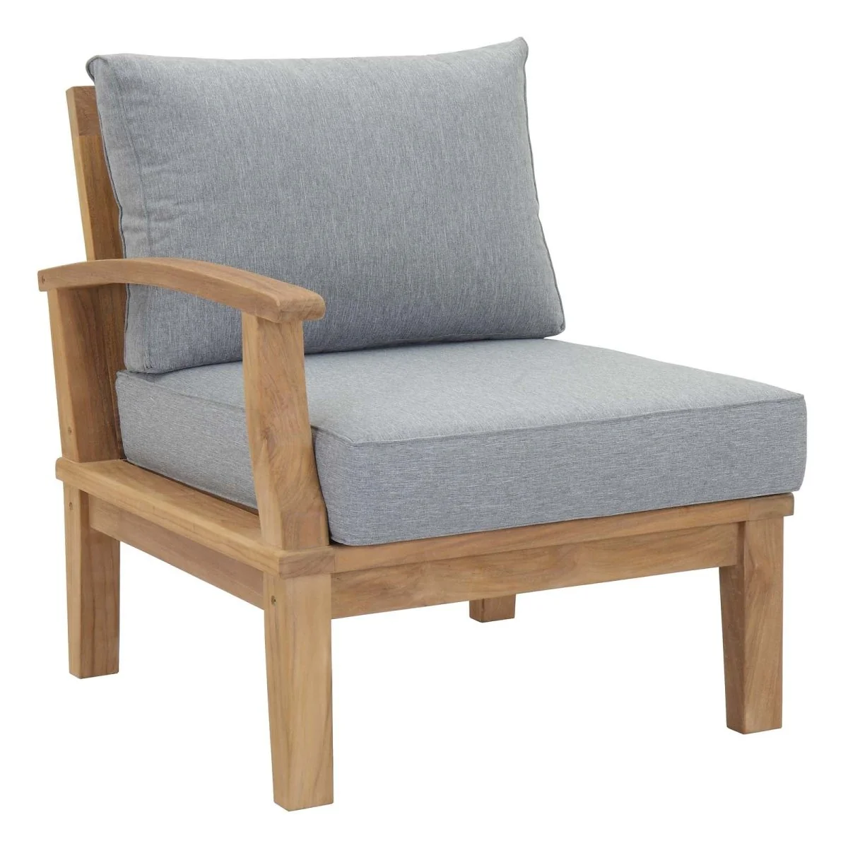4-Piece Teak Wood Outdoor Patio Sofa Set with Cushions, Durable Weather-Resistant Design - Image 18