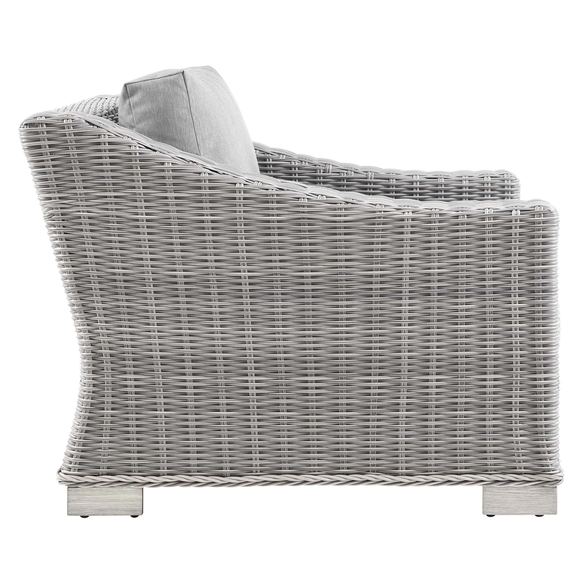 4-Piece Wicker Patio Furniture Set for Outdoor Seating and Conversation Areas - Image 46