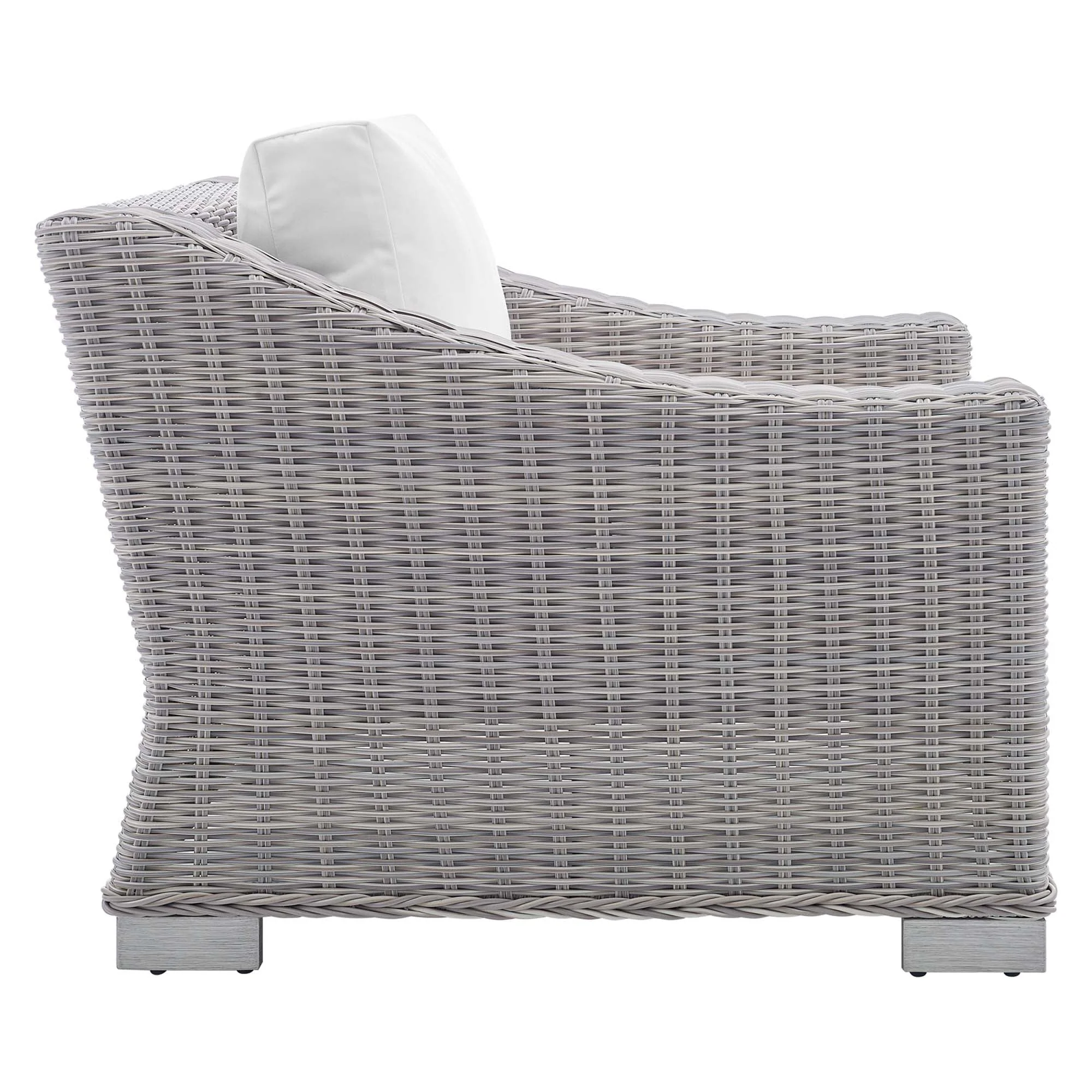 4-Piece Wicker Patio Furniture Set with Sunbrella Cushions for Outdoor Living - Image 11