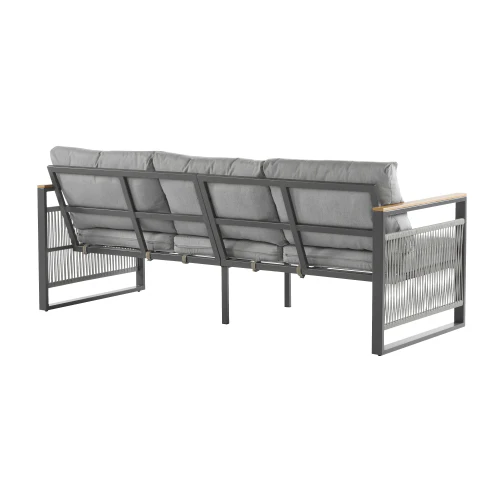 4-Pieces Outdoor Metal Patio Furniture Set - Image 11