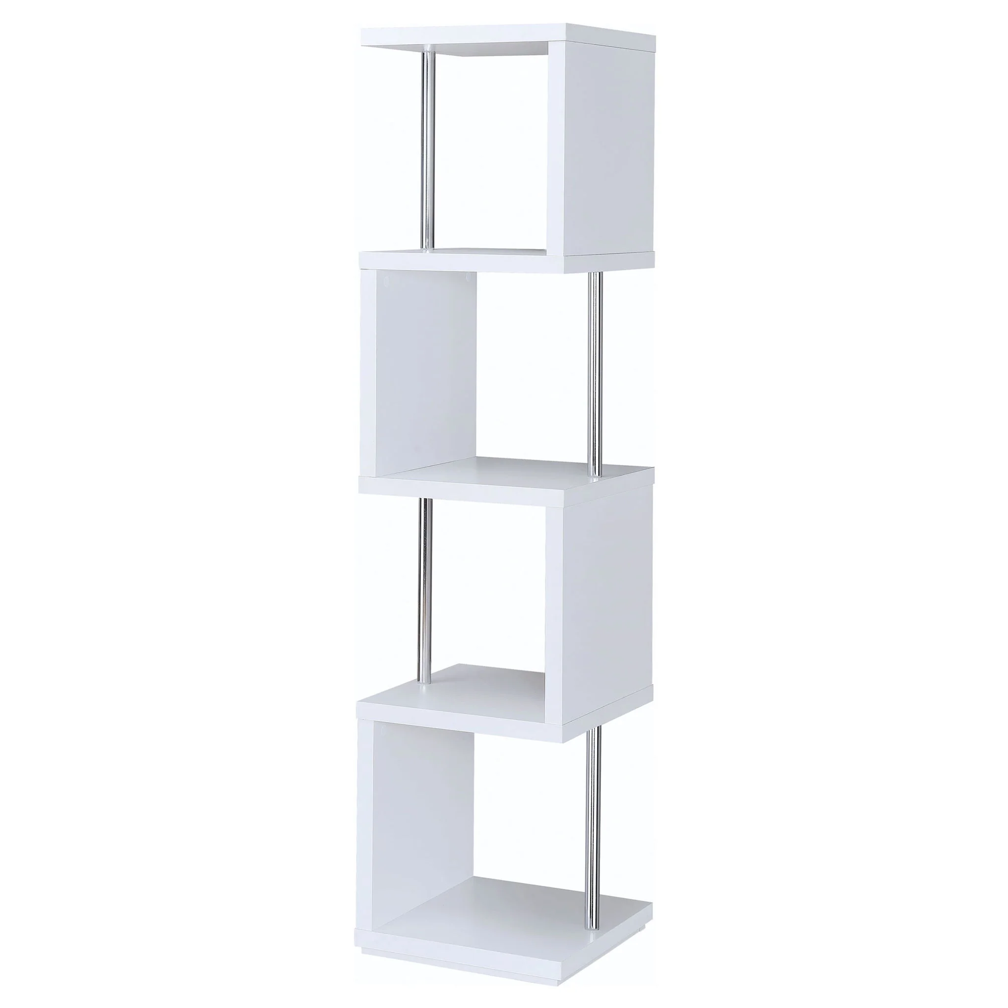 4 Tier Bookcase With Accents - Image 13