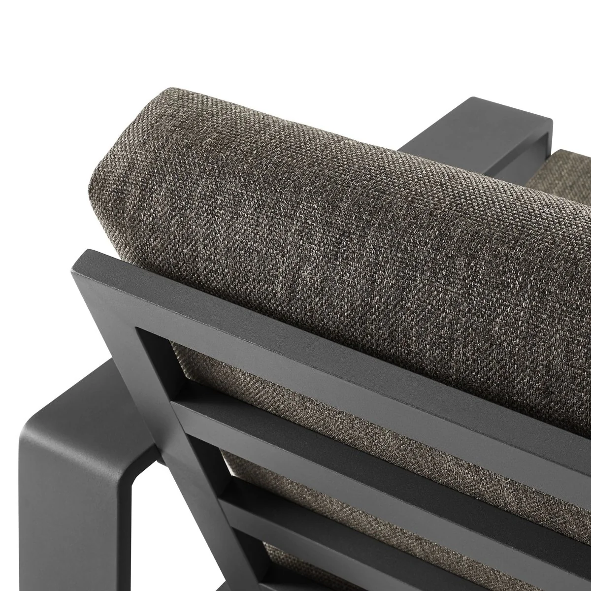 40" Aluminum Outdoor Patio Armchair - Durable Weather-Resistant Construction - Image 17