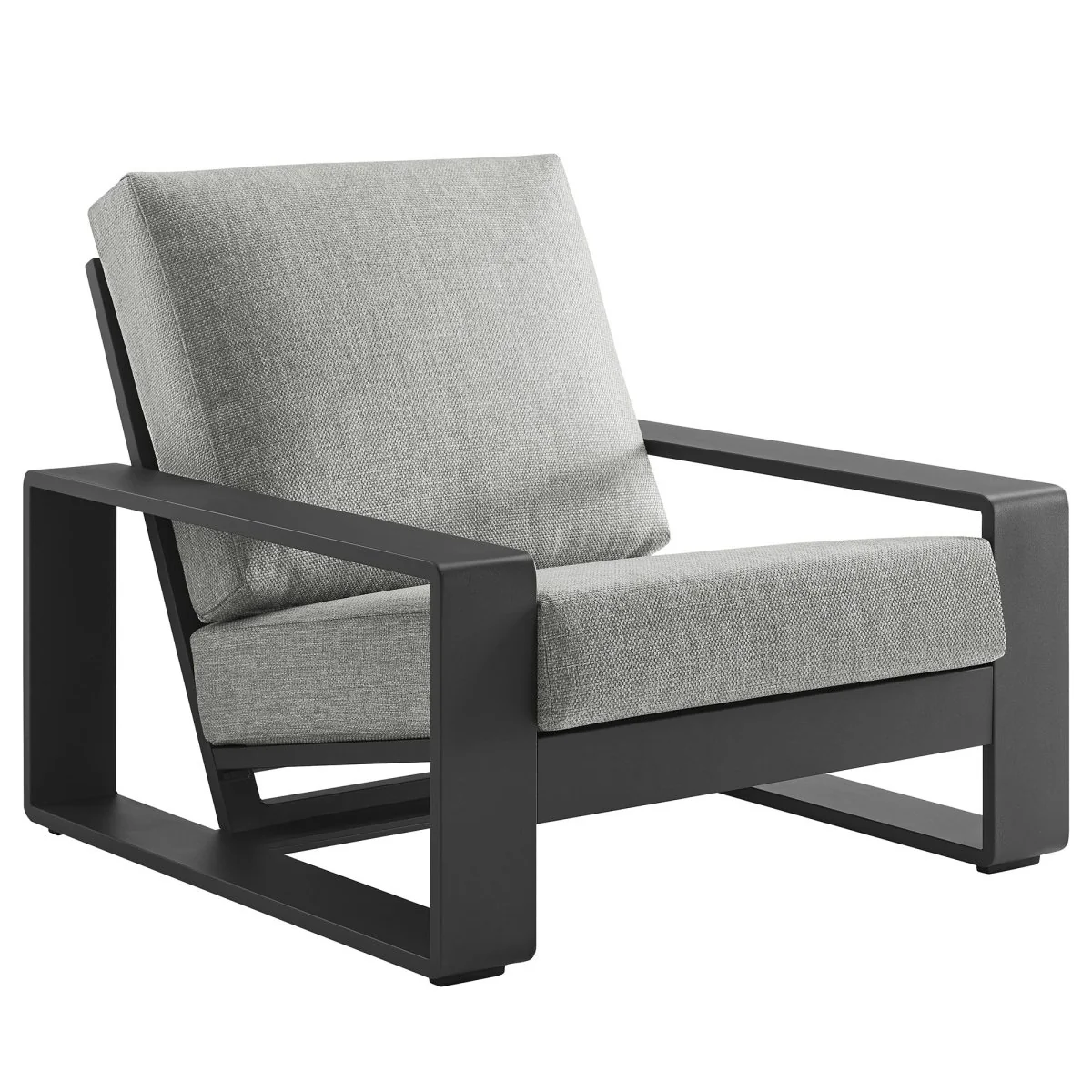 40" Aluminum Outdoor Patio Armchair - Durable Weather-Resistant Construction - Image 19
