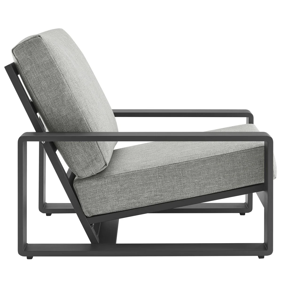 40" Aluminum Outdoor Patio Armchair - Durable Weather-Resistant Construction - Image 23