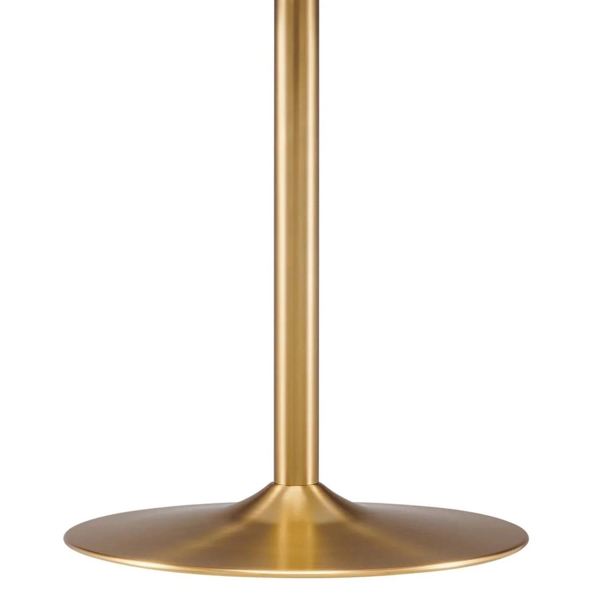 40 Inch Round Modern MDF Dining Table with Metal Pedestal Base - Image 15