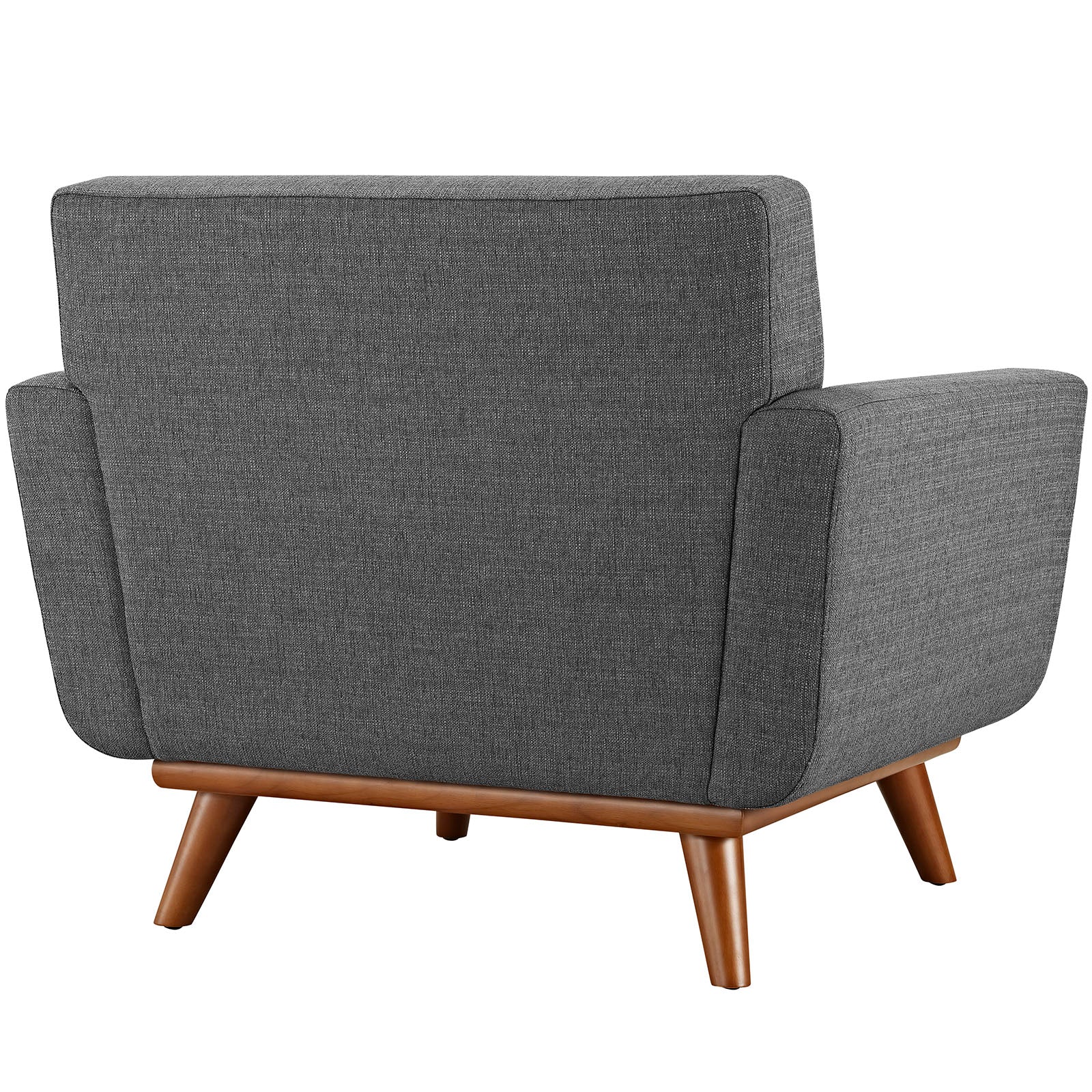 40 Inch Upholstered Fabric Armchair and Ottoman Set - Image 11