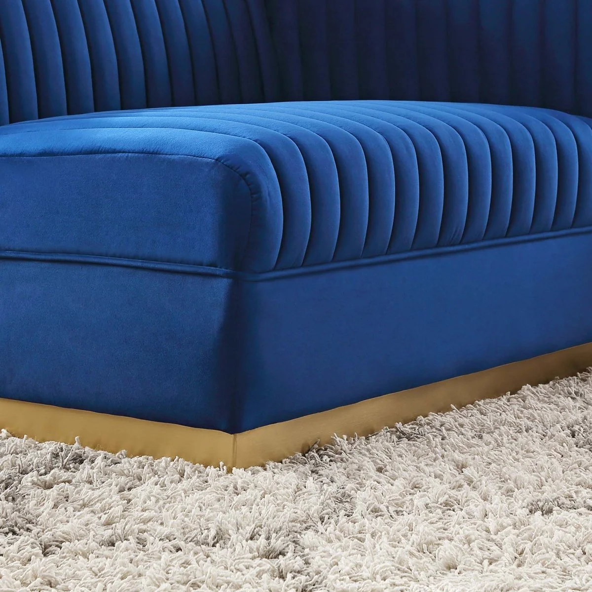 41 Inch Channel Tufted Performance Velvet Modular Sectional Sofa Right-Arm Chair - Image 15