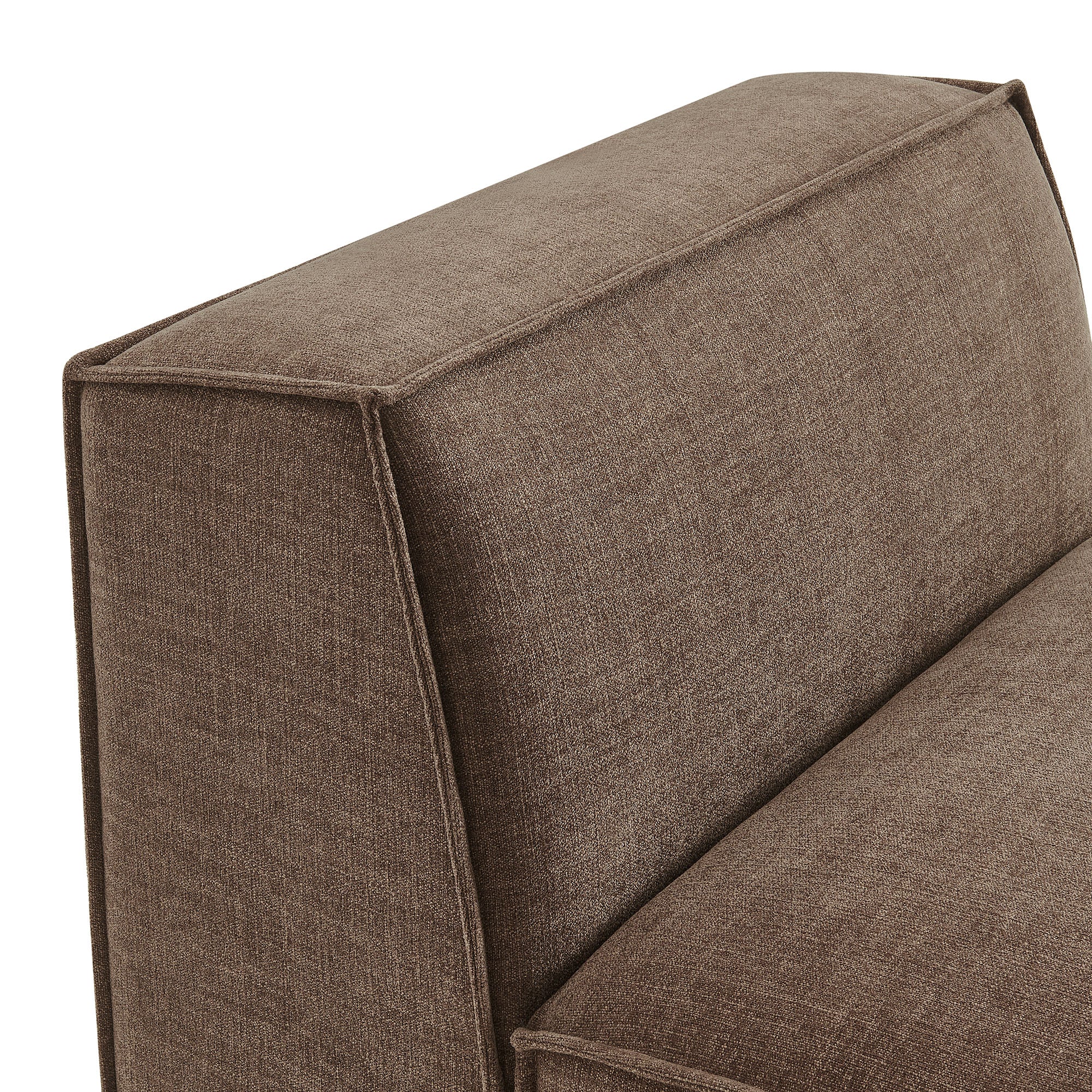 41 Inch Performance Fabric Armless Modular Sectional Chair - Image 33