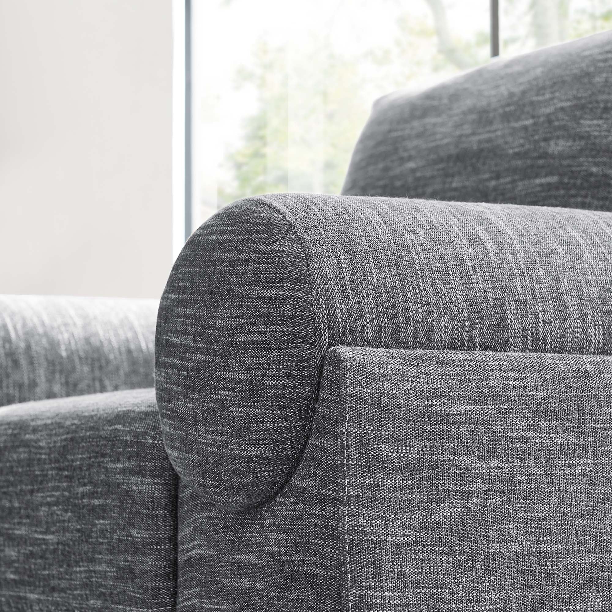 42 Inch Polyester Fabric Armchair - Image 11