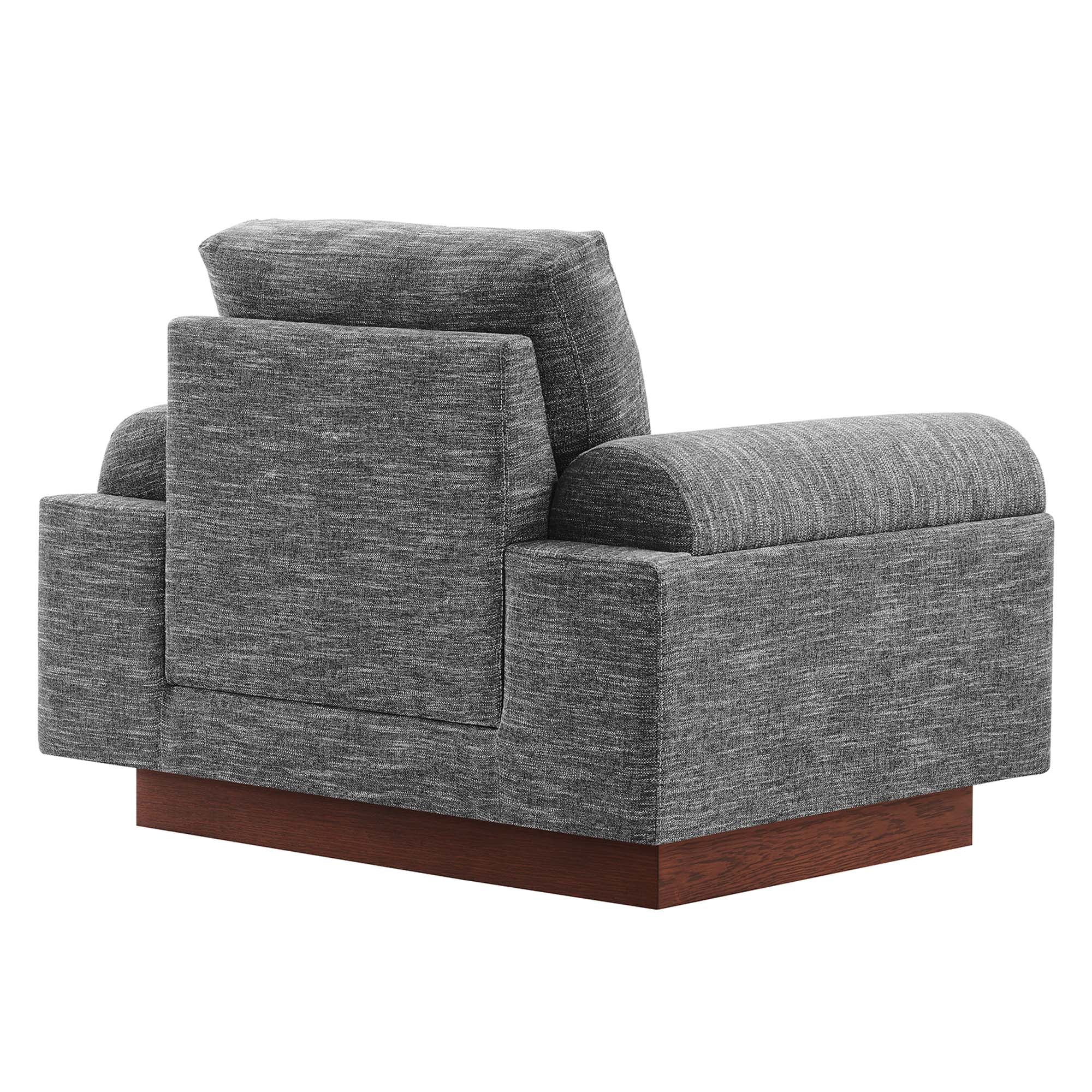 42 Inch Polyester Fabric Armchair - Image 12