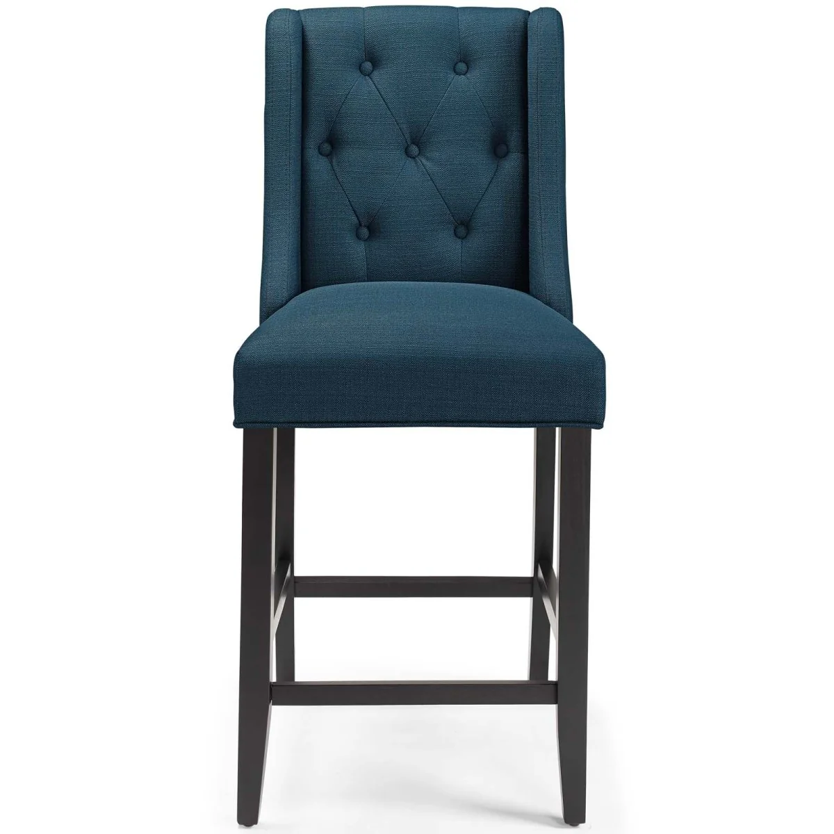 42" Tufted Fabric Counter Bar Stool Set of 2 — Comfortable Contemporary Seating for Kitchen - Image 13