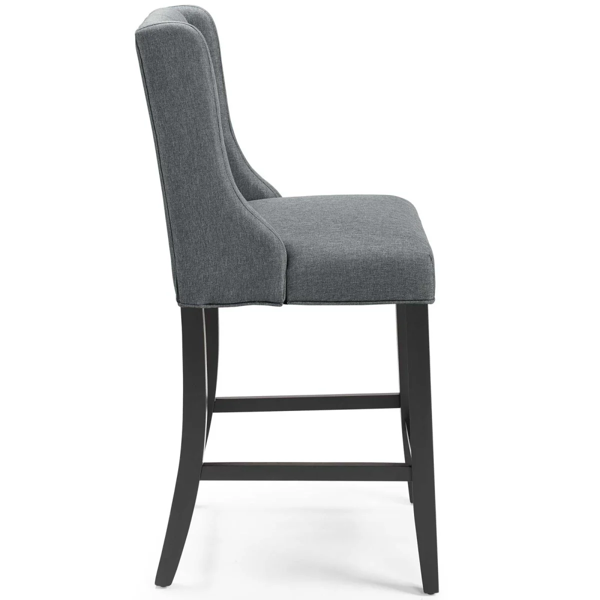 42" Tufted Fabric Counter Bar Stool Set of 2 — Comfortable Contemporary Seating for Kitchen - Image 17