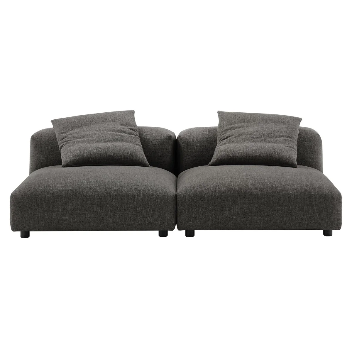 45 Inch Modular Upholstered Fabric Sofa - Image 5