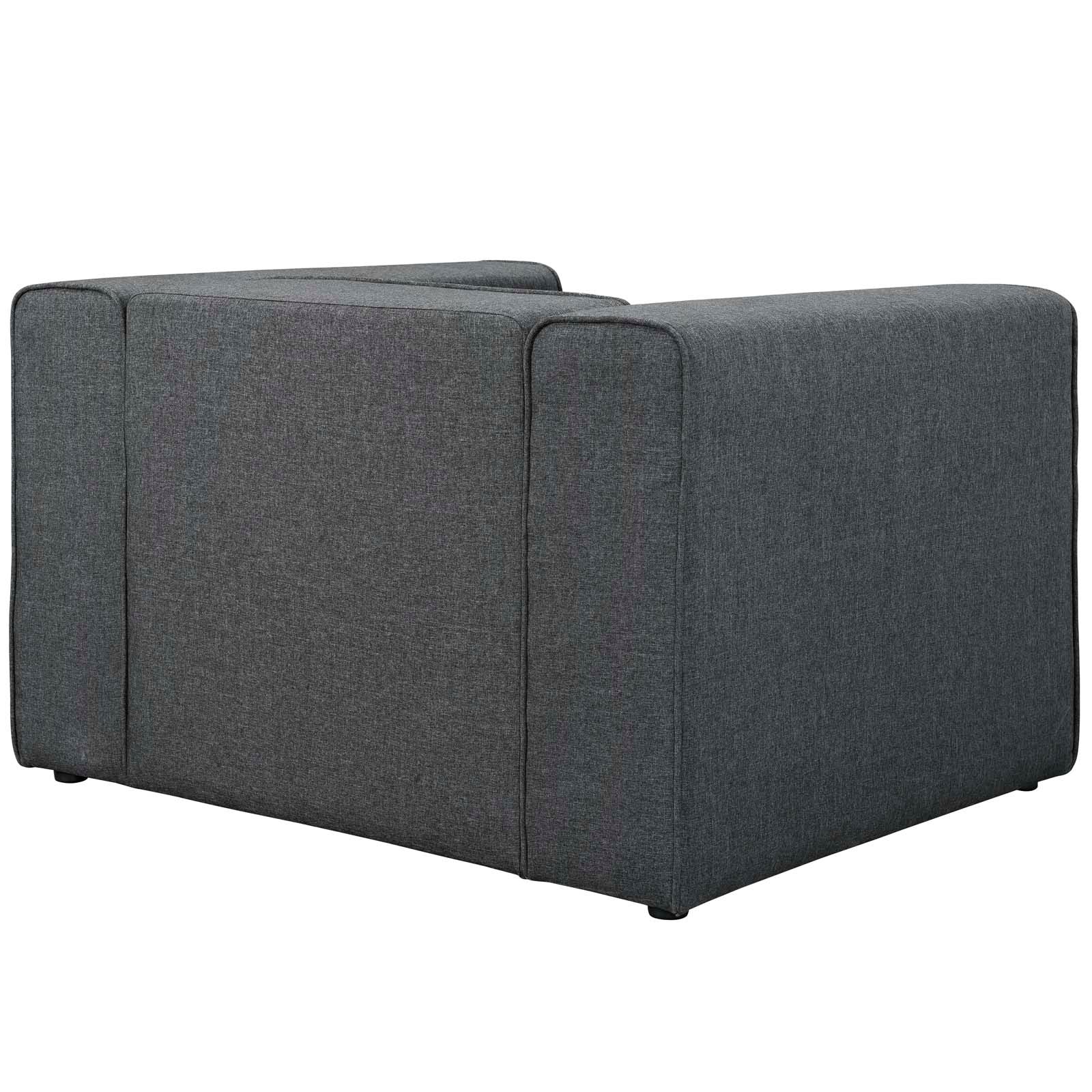 46 Inch Modular Upholstered Fabric Armchair - Image 6