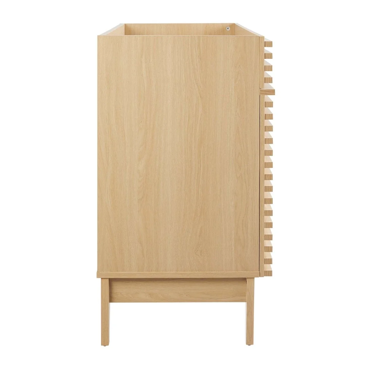 48" Mid-Century Bathroom Vanity Cabinet – Sink Compatible, Stylish Storage Cabinet - Image 77