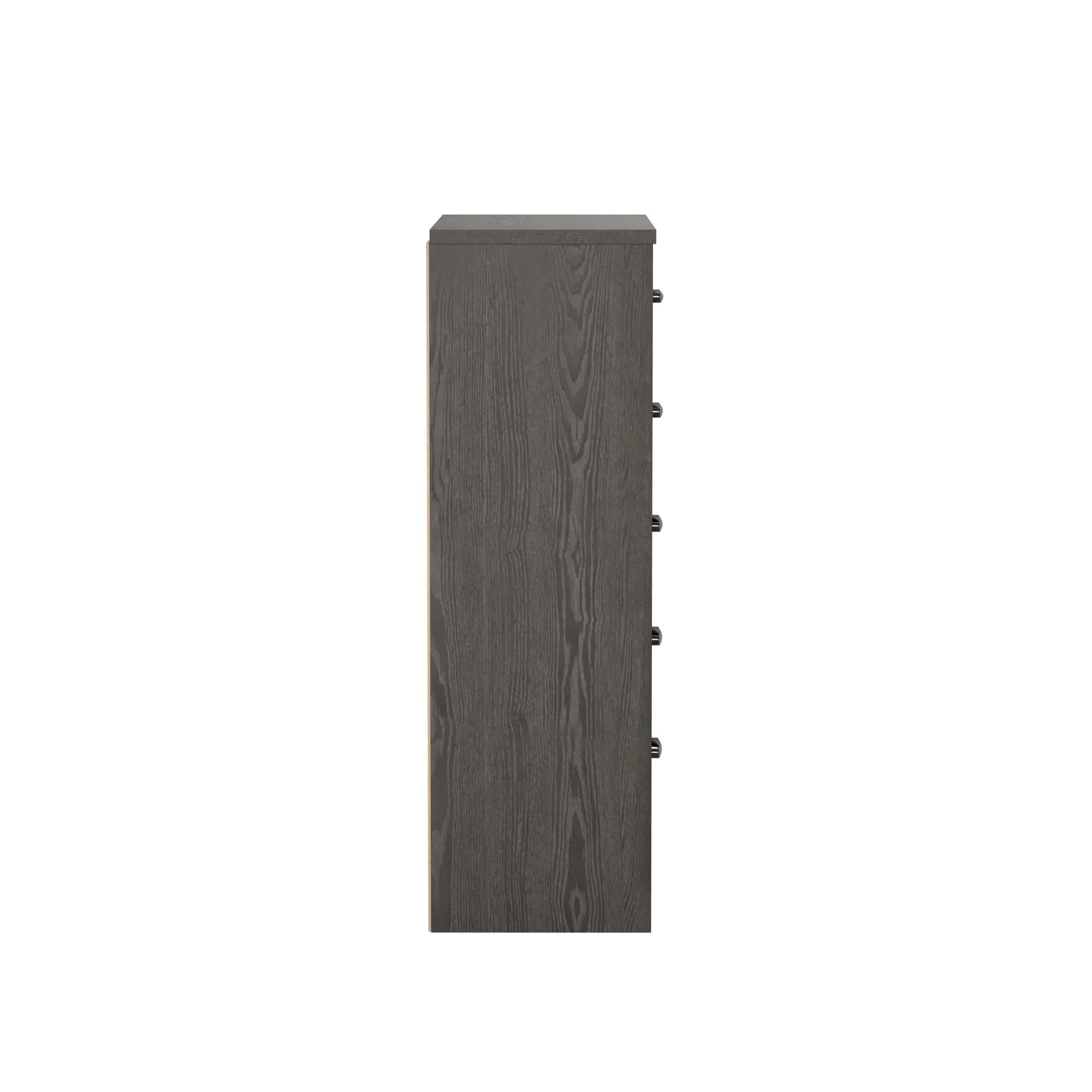 5 Drawer Dresser - Gray / Brown - Image 2
