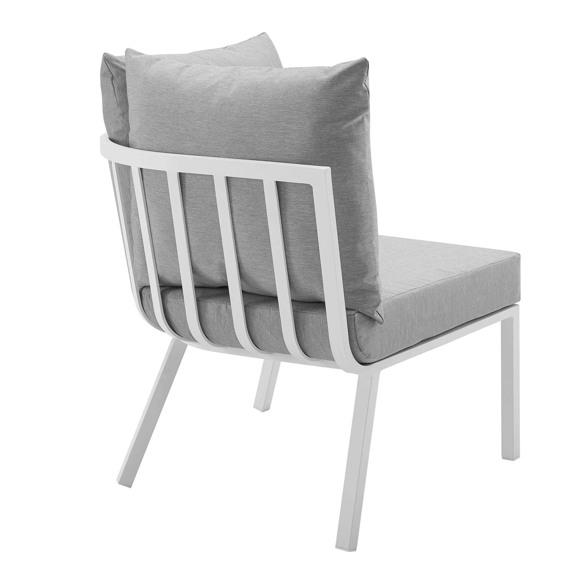 5-Piece Aluminum Outdoor Patio Sofa Set, Modular Sectional Seating with Cushions - Image 27