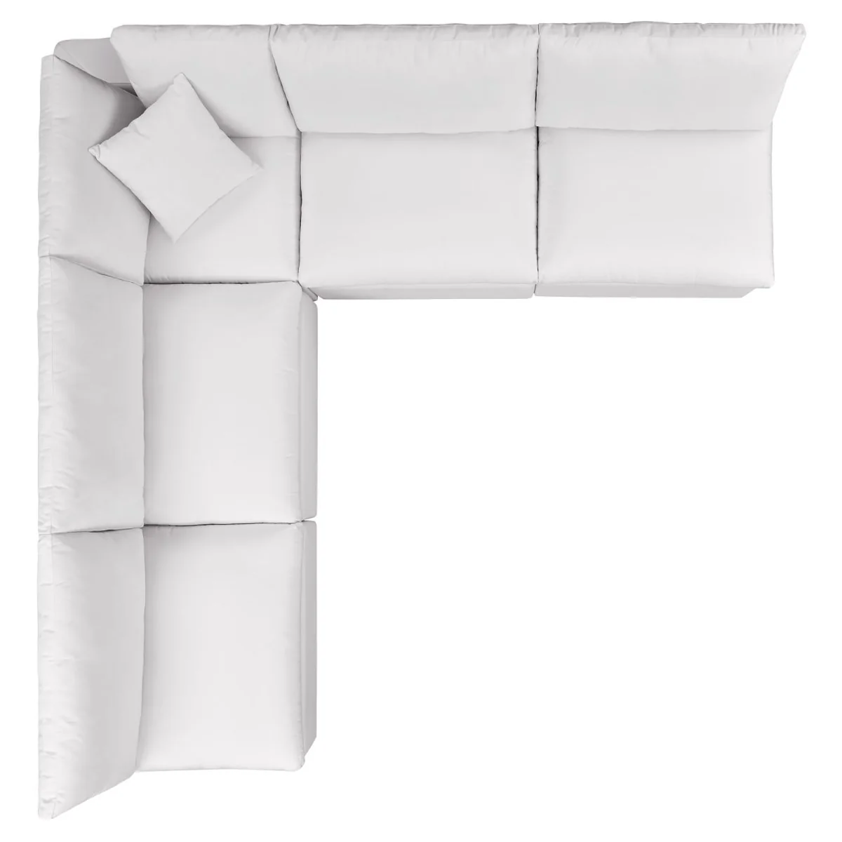 5-Piece Aluminum Outdoor Sectional Sofa Set with Weather-Resistant Cushions - Image 18