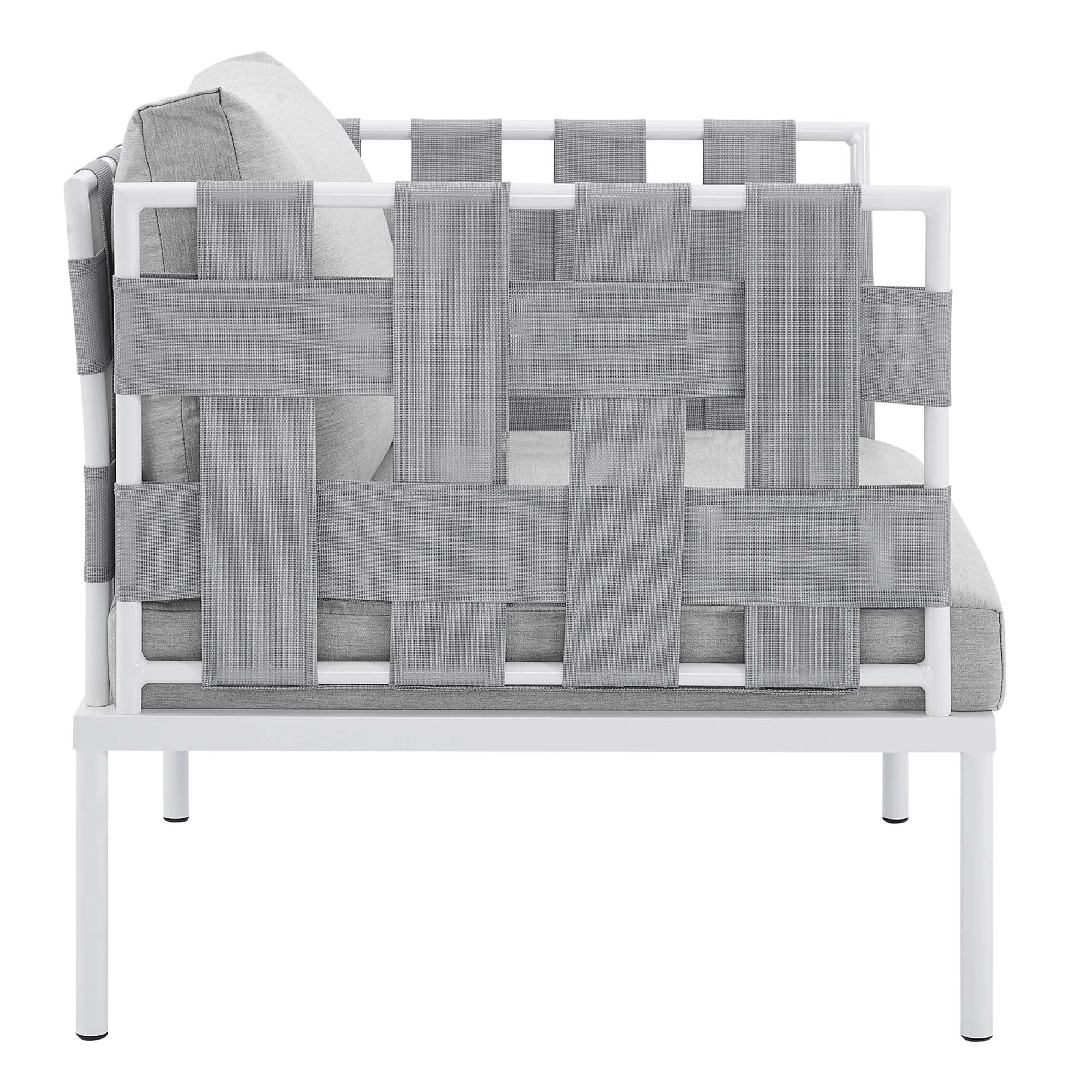 5-Piece Aluminum Patio Furniture Set with Sunbrella Cushions for Outdoor Living - Image 26