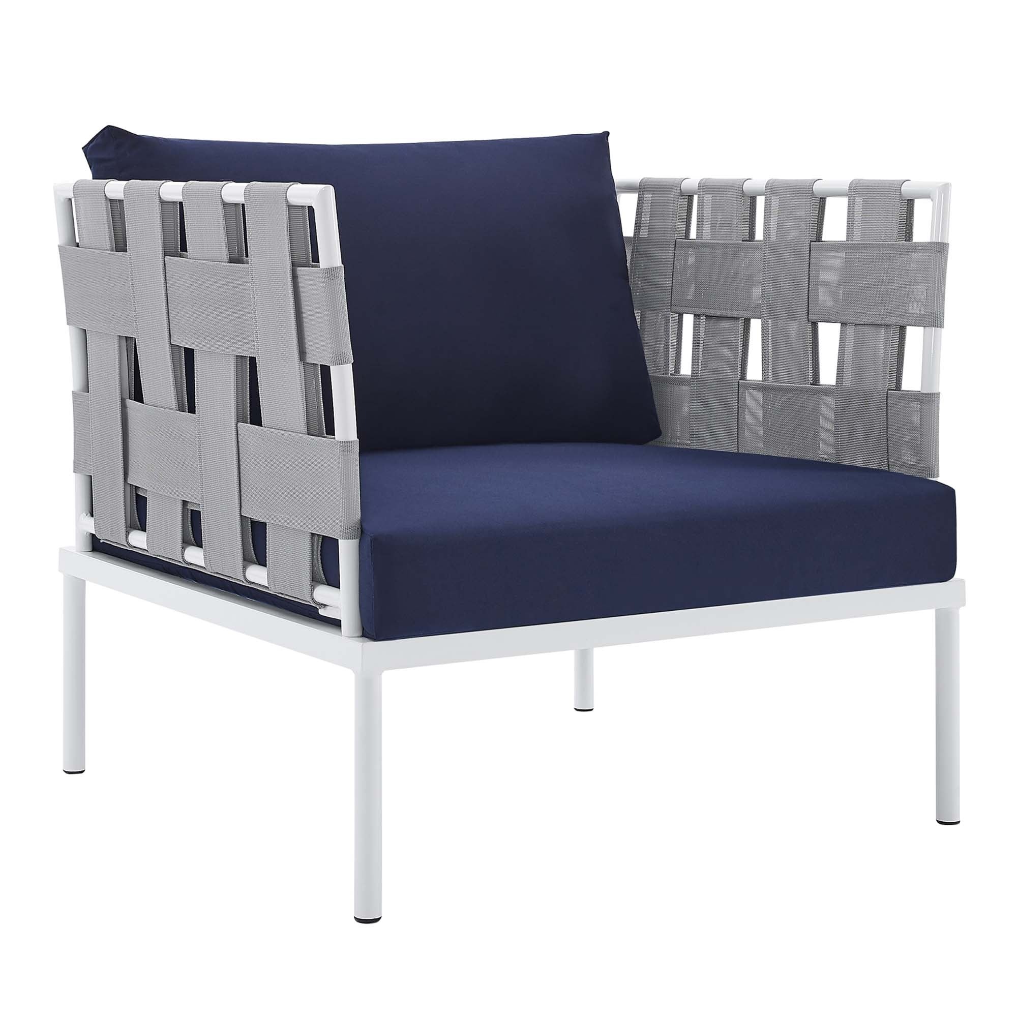 5-Piece Aluminum Patio Furniture Set with Sunbrella Cushions for Outdoor Living - Image 5