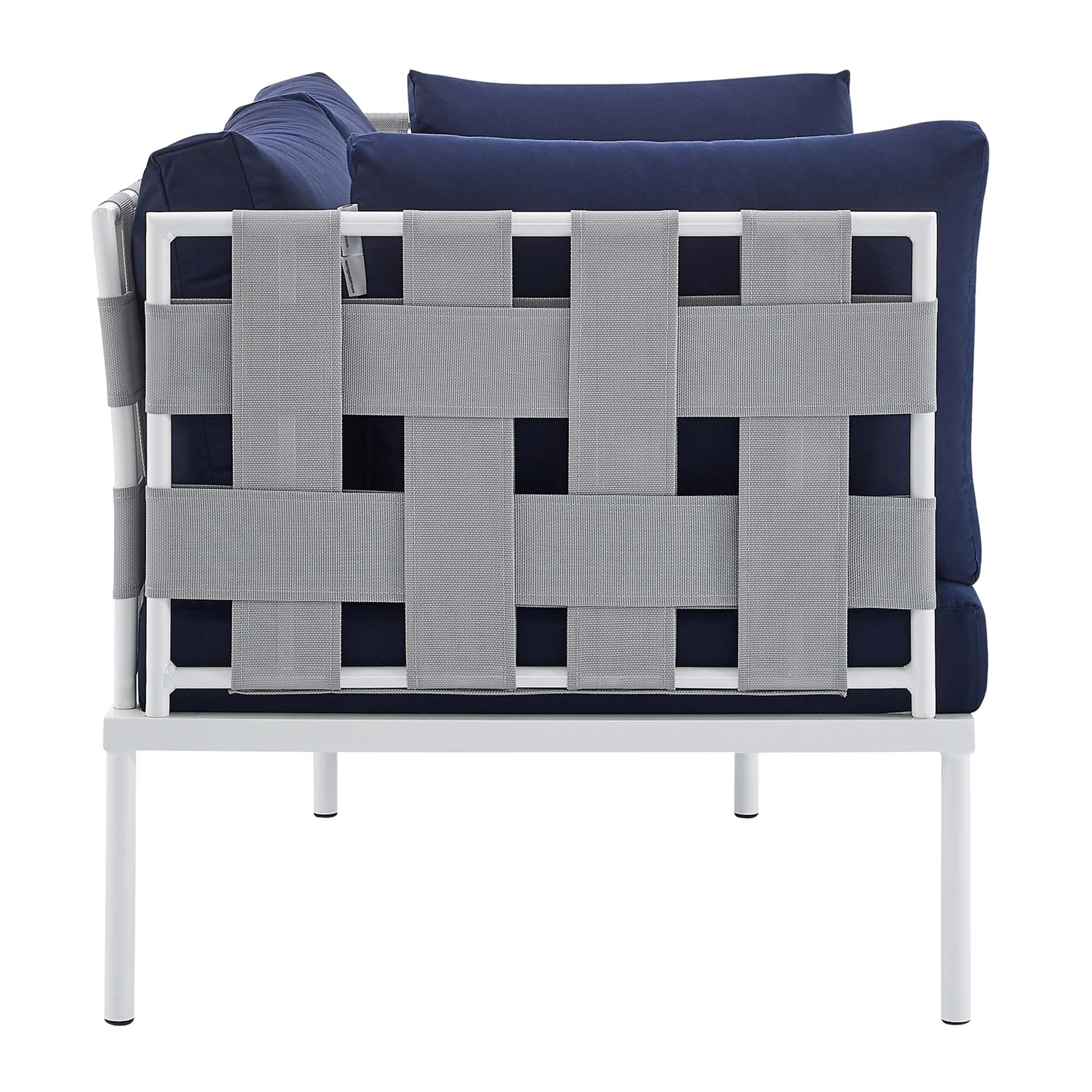 5-Piece Aluminum Patio Furniture Set with Sunbrella Cushions for Outdoor Living - Image 9