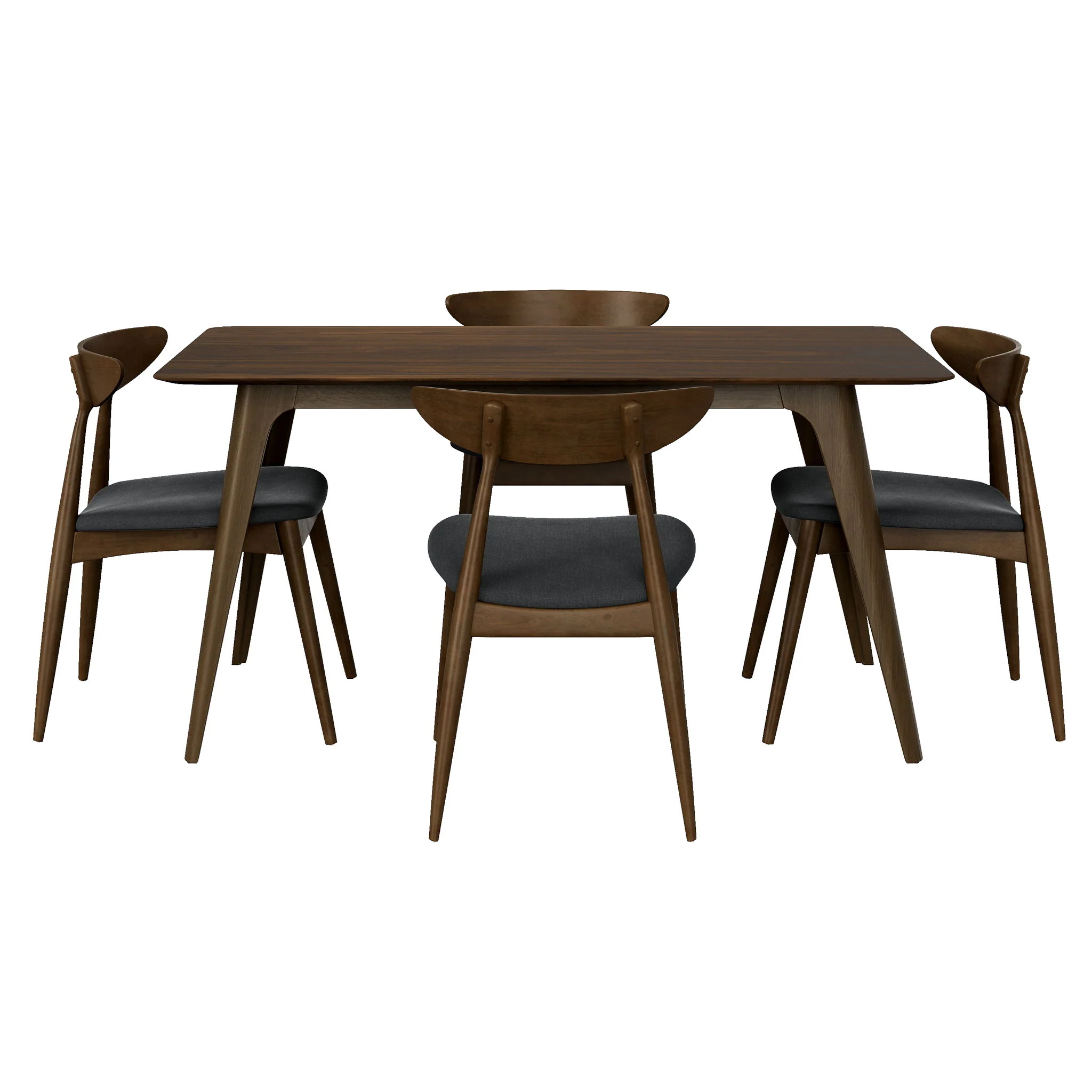 5 Piece Dining Set With Ergonomic Chairs - Image 16