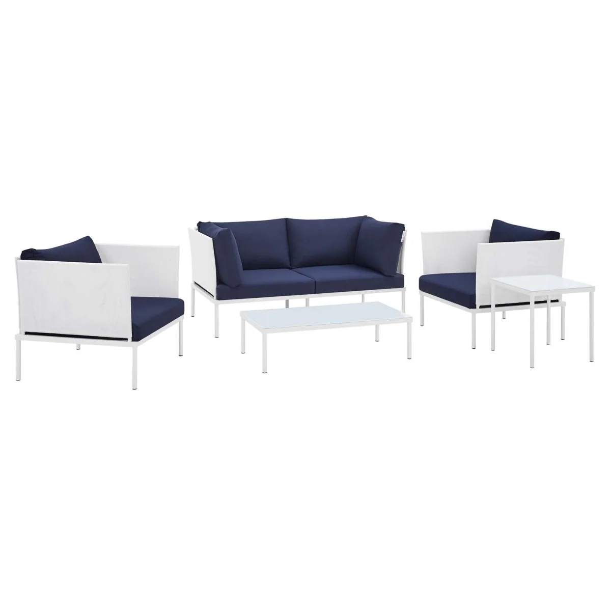 5-Piece Outdoor Patio Aluminum Furniture Set - Image 10