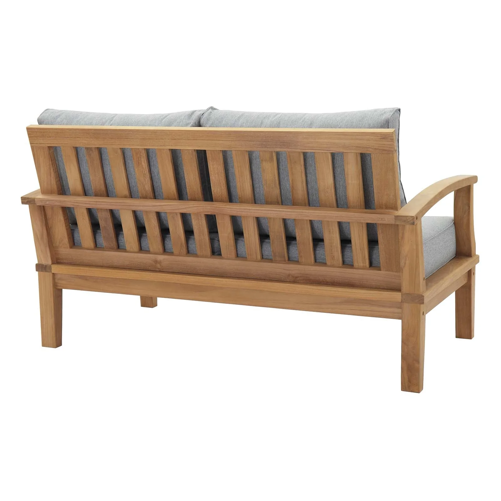 5-Piece Outdoor Teak Wood Patio Seating Set - Image 7