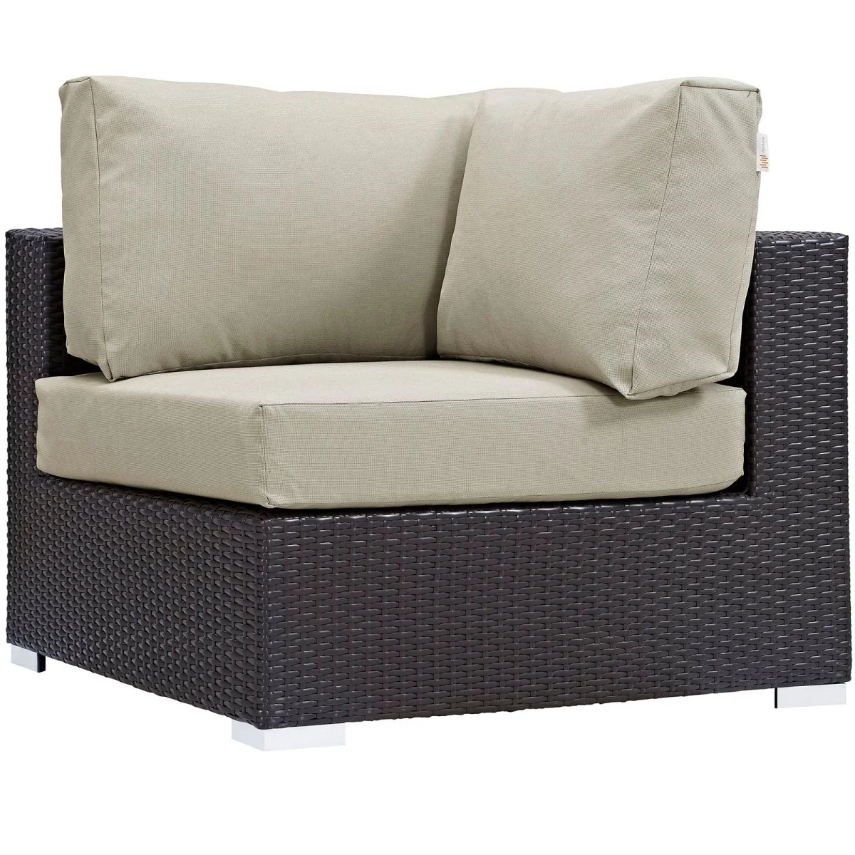 5-Piece Outdoor Woven Patio Sectional Set - Image 3