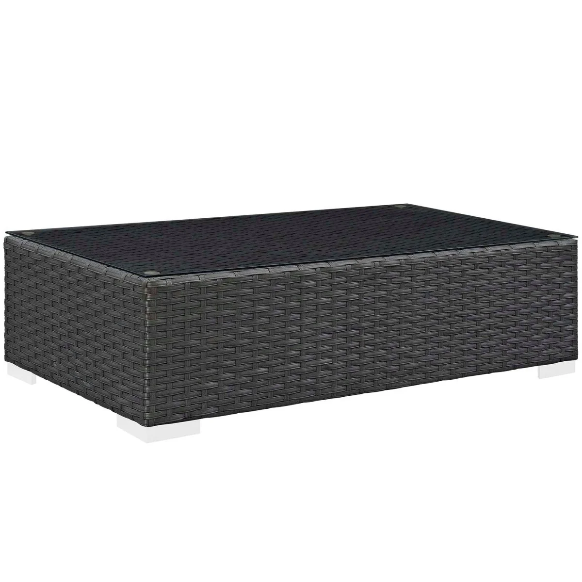 5-Piece Outdoor Woven Patio Sectional Set with Performance Cushions - Image 12