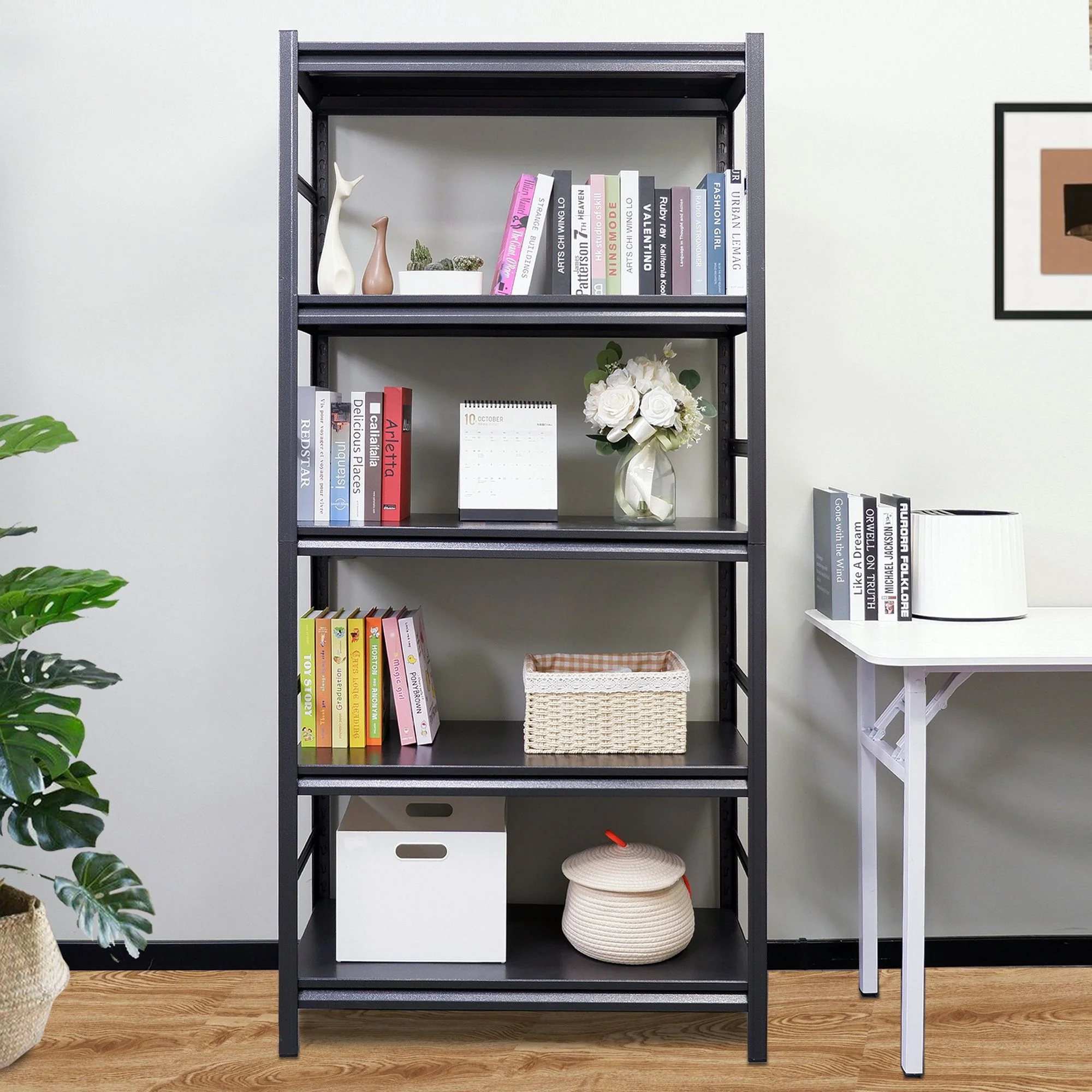 5 Tier Heavy Duty Shelving Unit Adjustable Shelving Units - Image 15