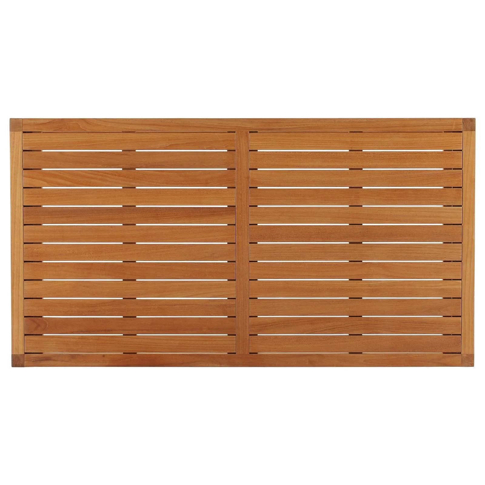 54" Natural Grade A Teak Wood Outdoor Patio Coffee Table - Image 3