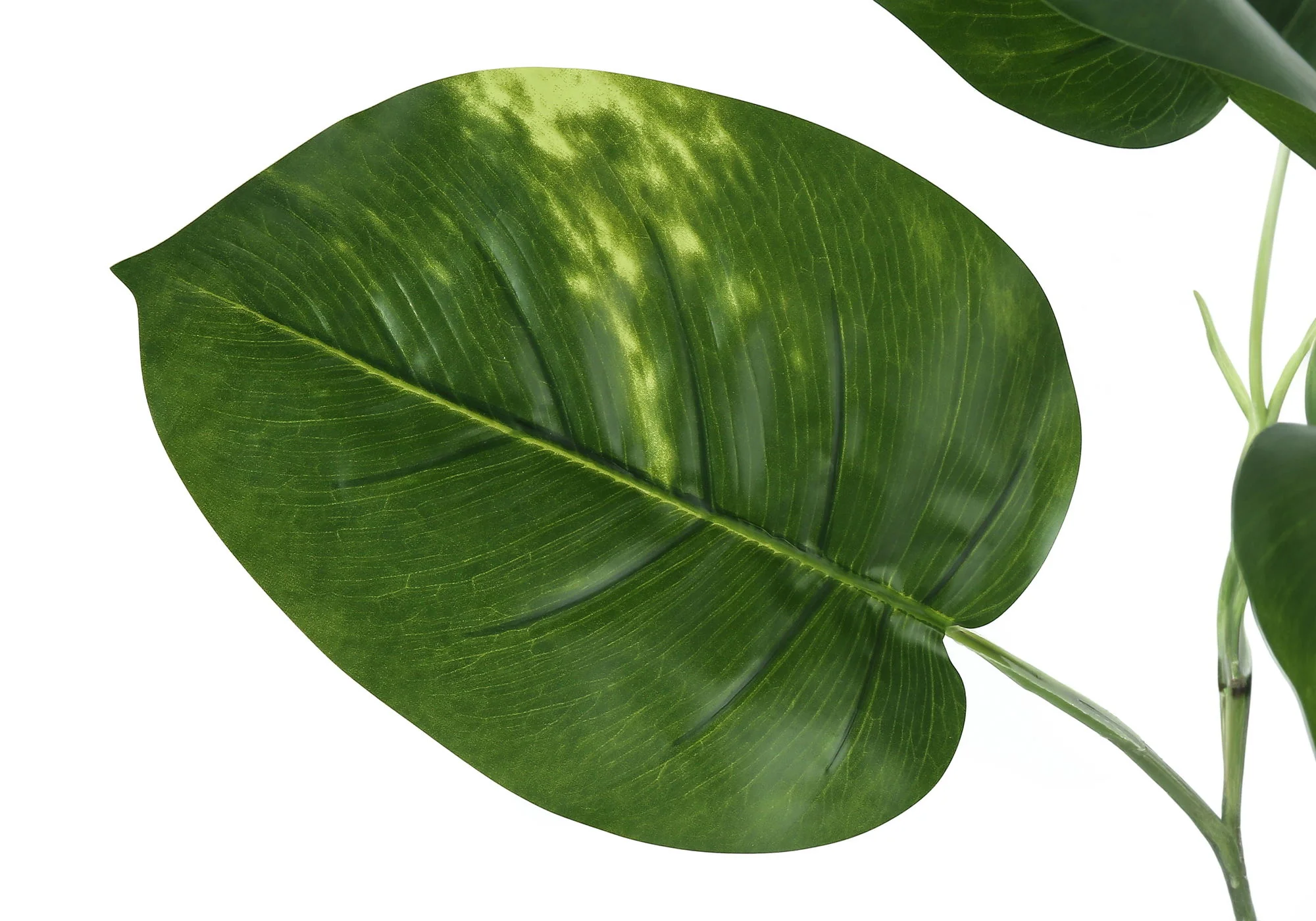 54" Tall, Artificial Plant, Dieffenbachia Tree, Indoor, Faux, Fake, Floor, Greenery, Potted, Real Touch, Decorative - Green / Black - Image 5