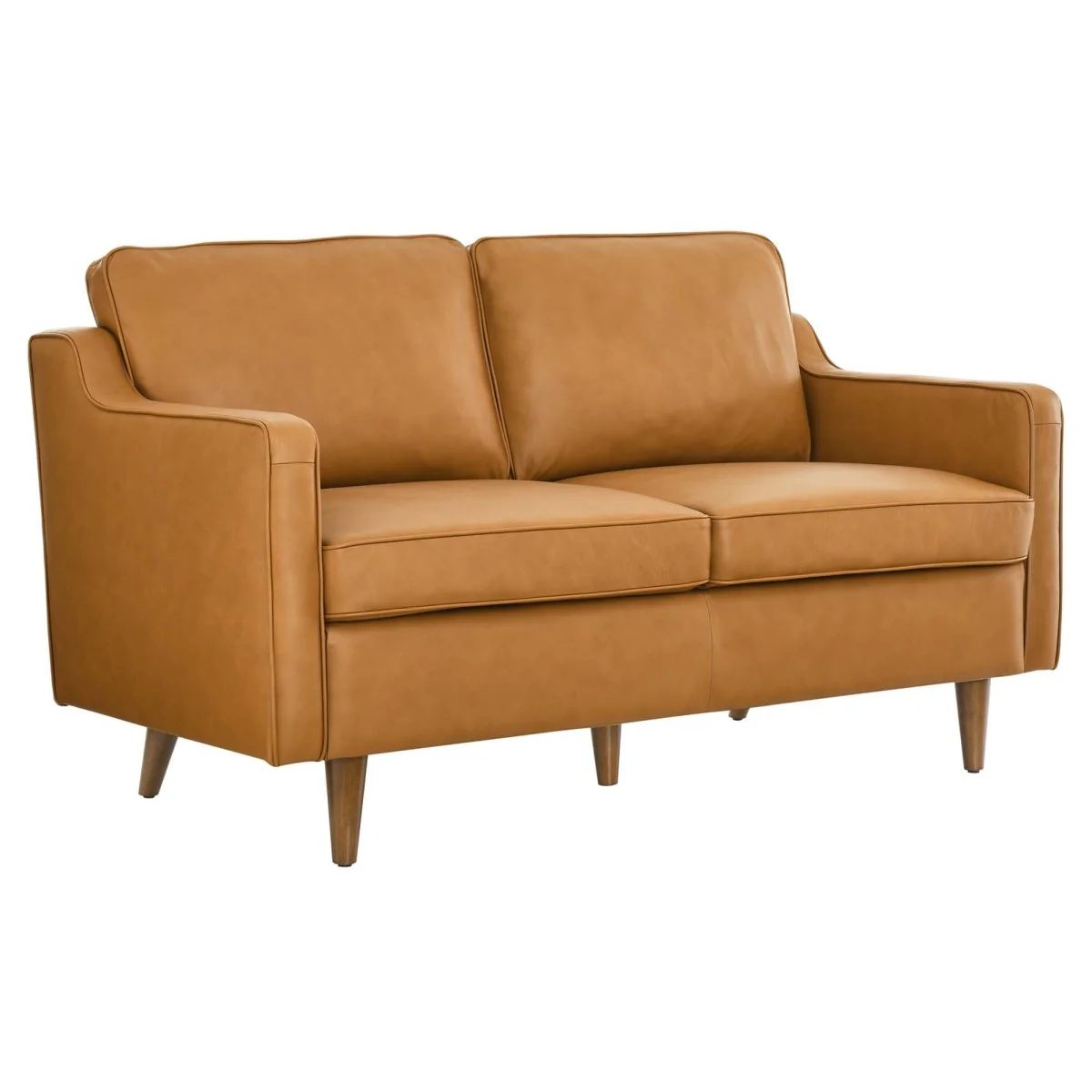 55-Inch Impart Genuine Top-Grain Leather Loveseat - Image 6